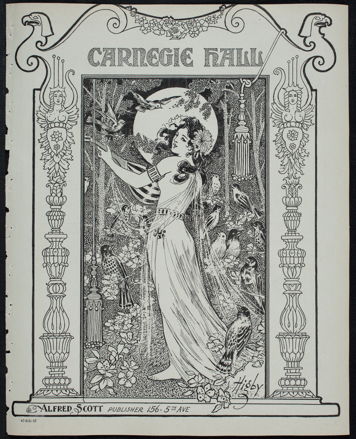 Clara Butt and Kennerley Rumford, March 3, 1913, program page 1