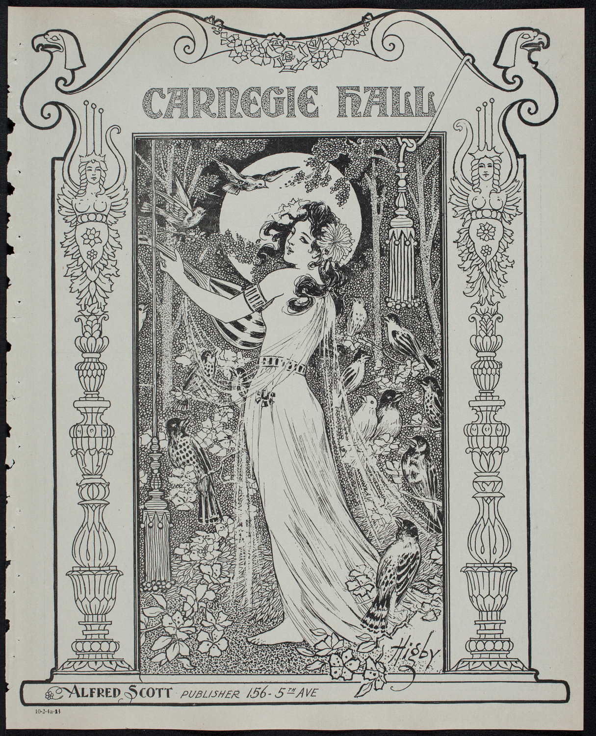 Clara Butt and Kennerley Rumford, February 4, 1913, program page 1