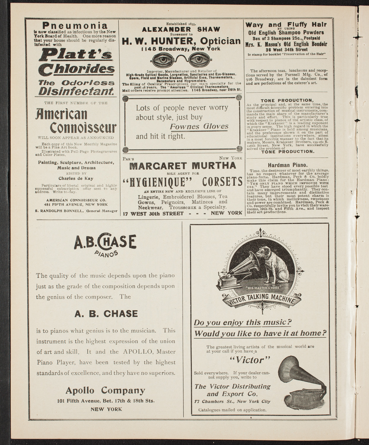 Richard Strauss with Wetzler Symphony Orchestra, March 3, 1904, program page 2