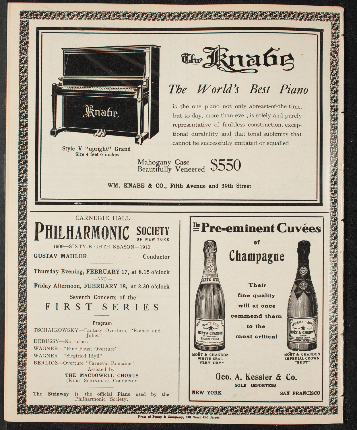 Burton Holmes Travelogue: Norway, February 13, 1910, program page 12