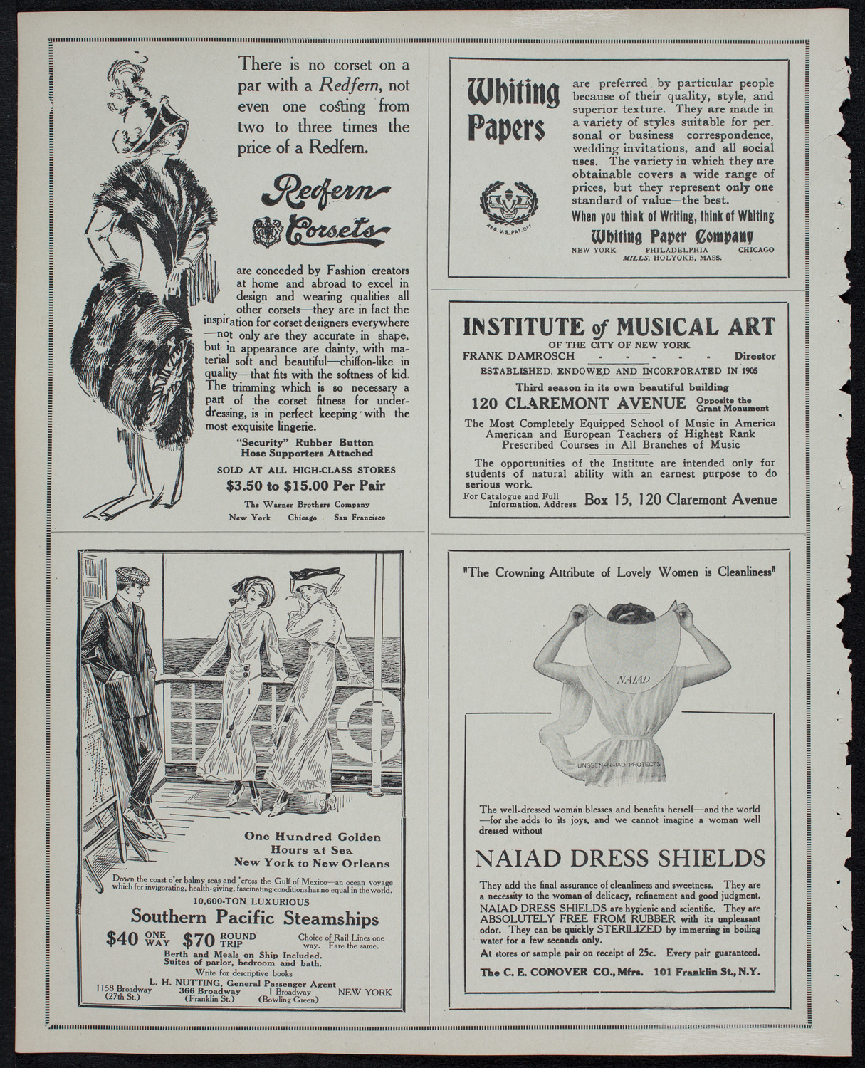 Burton Holmes Travelogue: Panama, January 19, 1913, program page 2