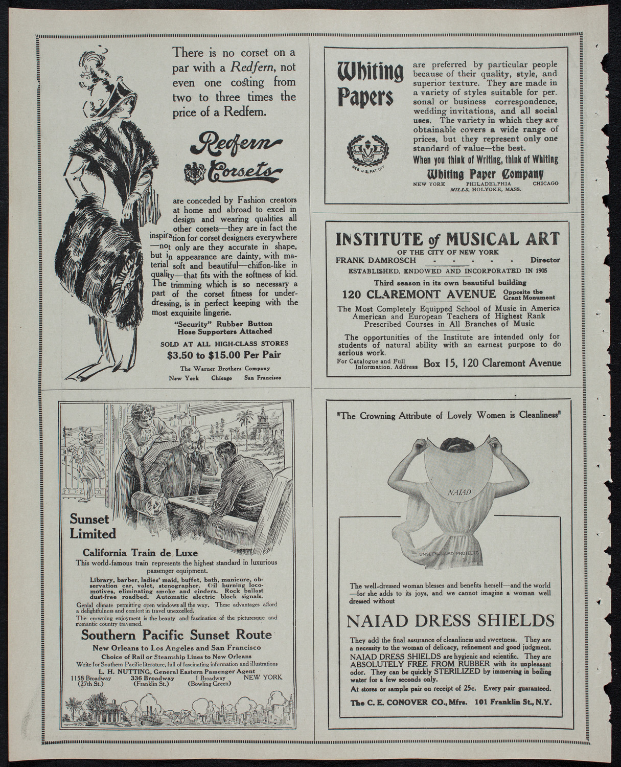 Ernest Schelling, Piano, January 25, 1913, program page 2