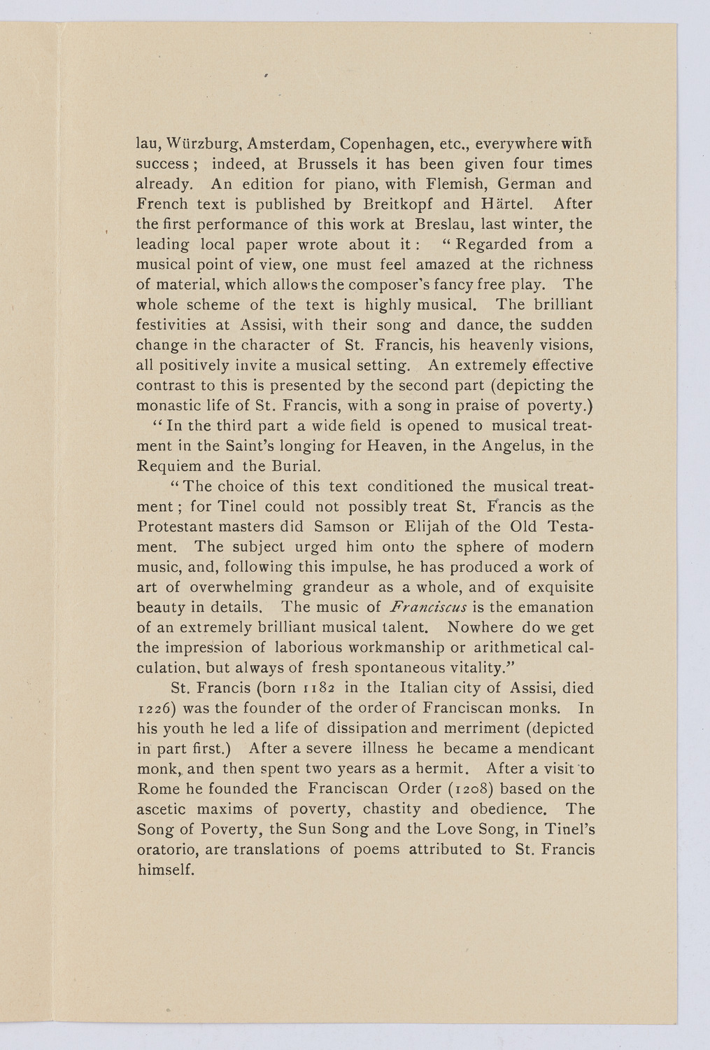 Oratorio Society of New York, March 1893