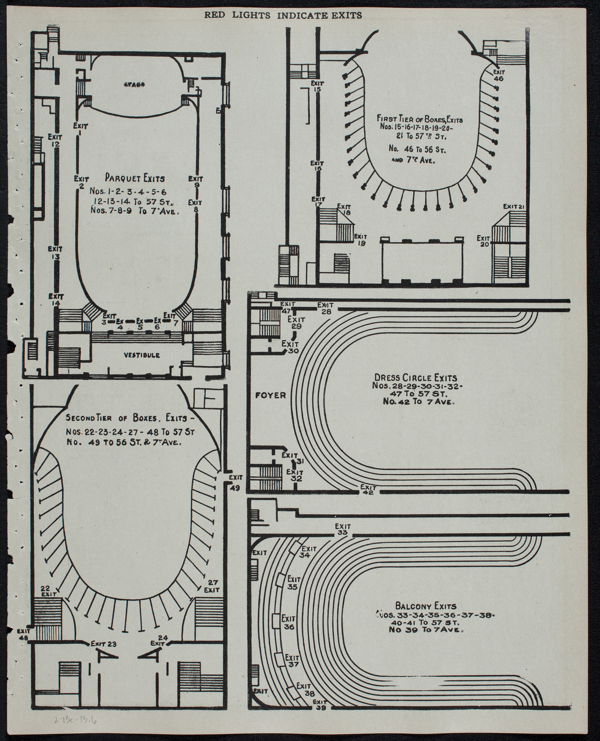 New York Philharmonic, February 13, 1913, program page 11