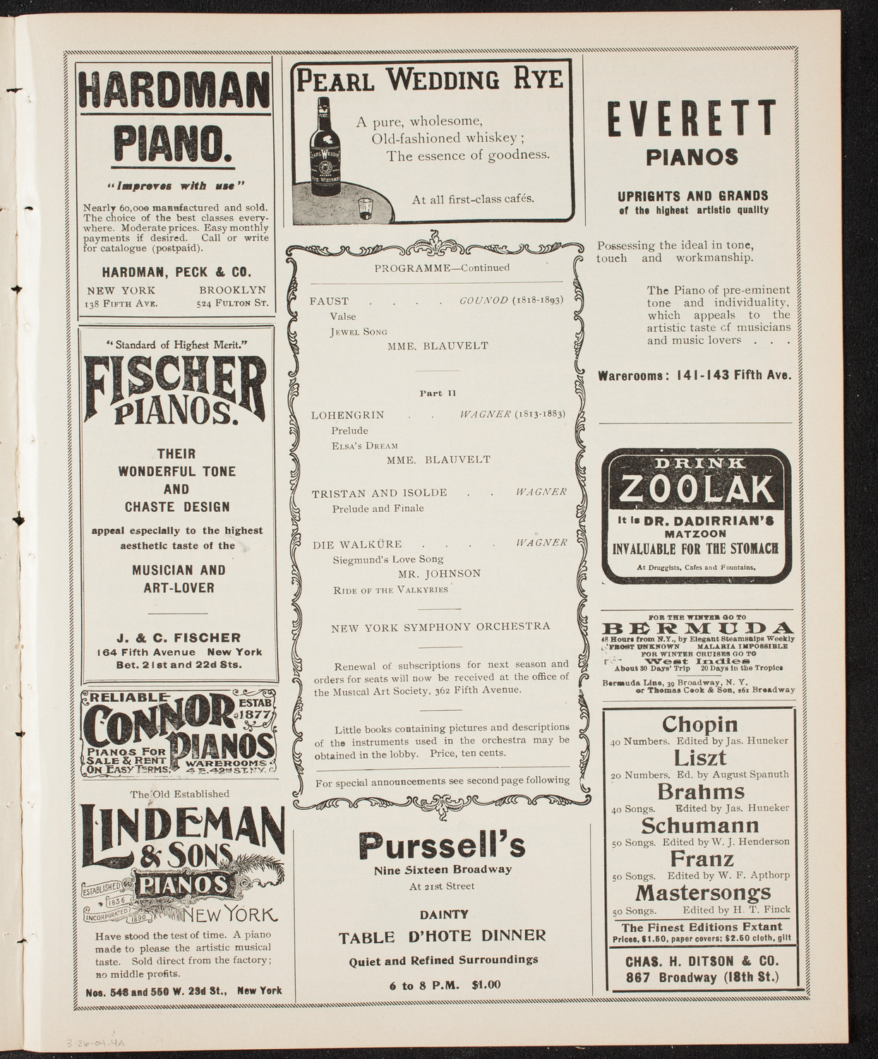 Symphony Concert for Young People, March 26, 1904, program page 7
