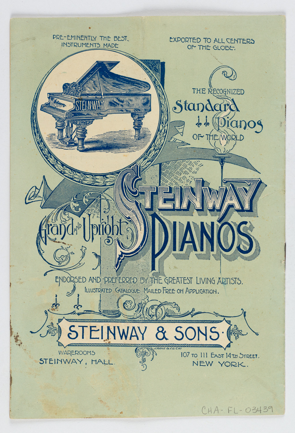 Promotional booklet for Sousa's Grand Concert Band, 1896 season, page 12