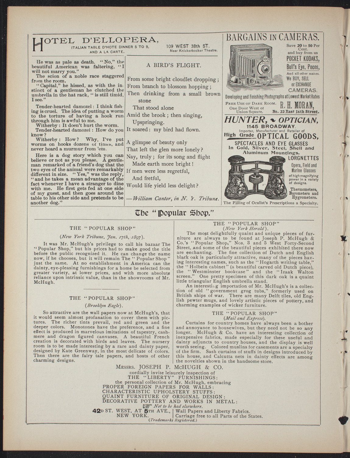 Musical and Dramatic Performance, February 5, 1897, program page 6