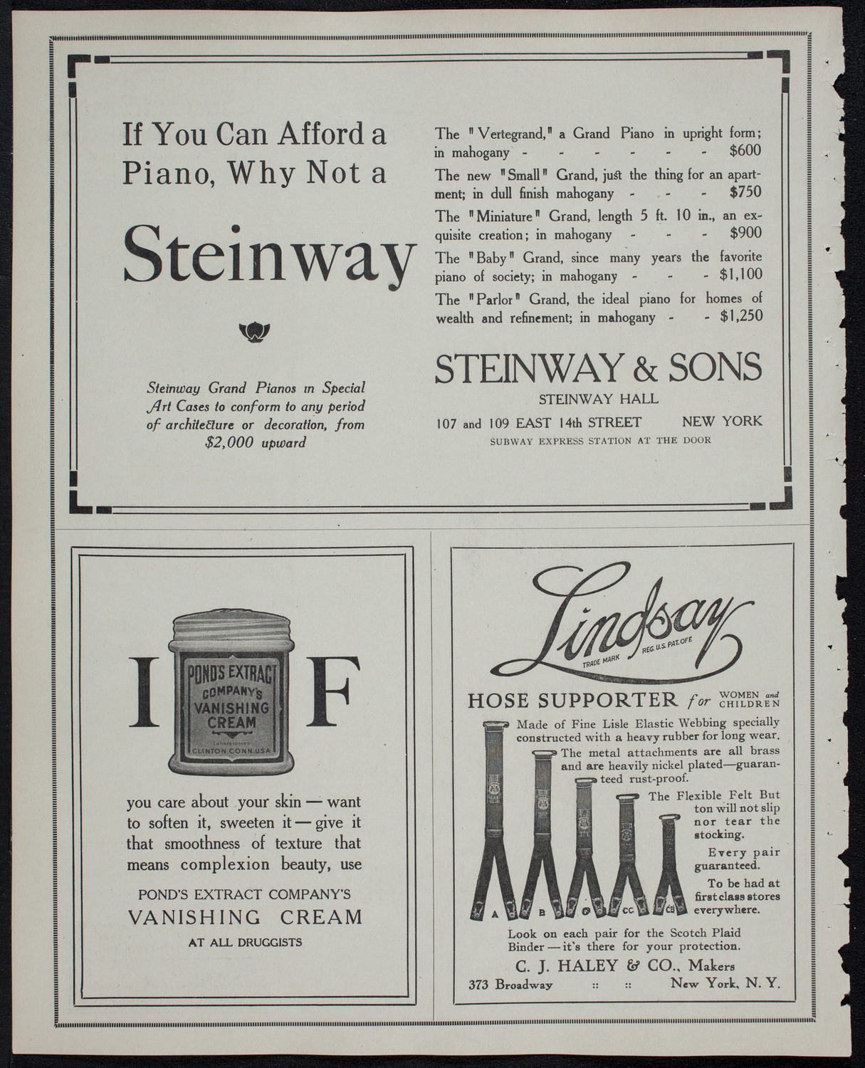 Address by Charles W. Eliot, January 24, 1913, program page 4