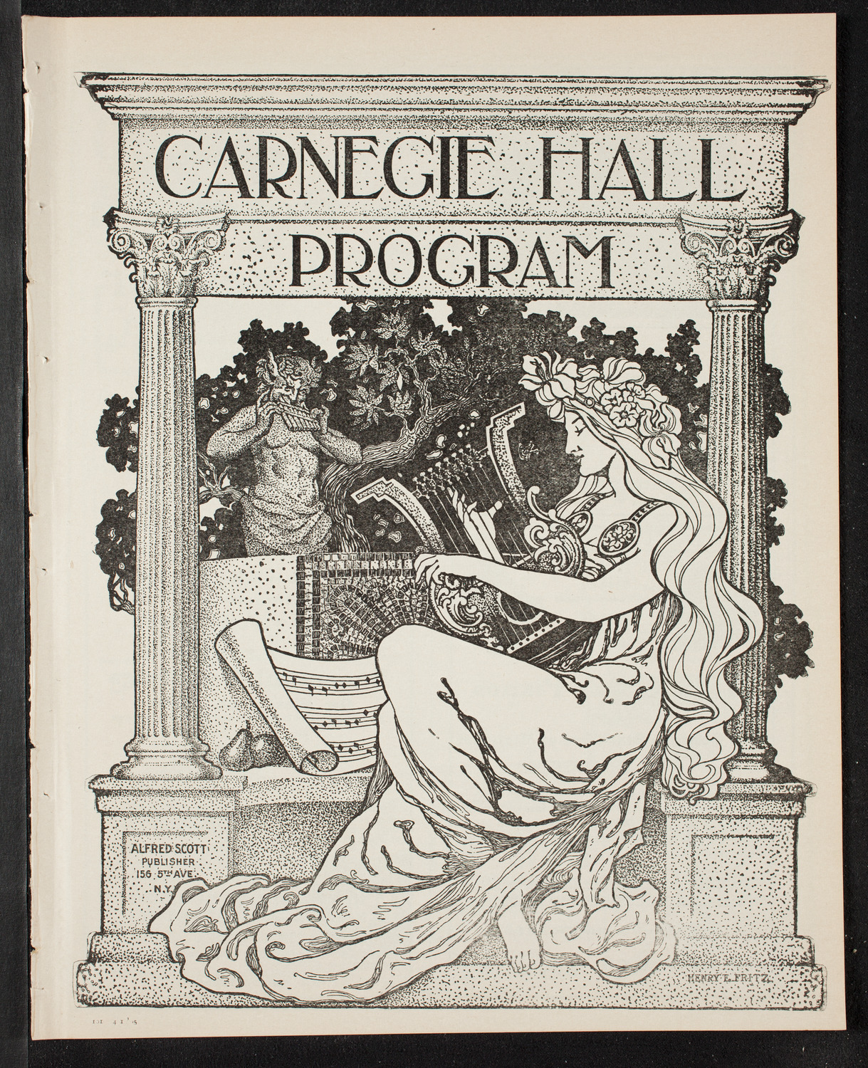 Russian Symphony Society of New York, April 1, 1905, program page 1