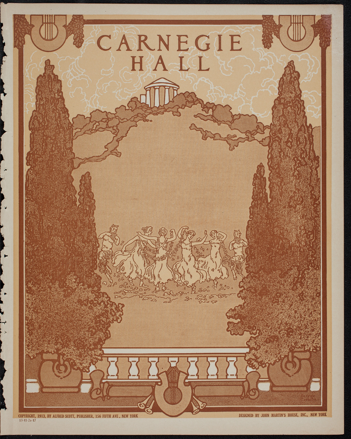 Corinne Rider-Kelsey, Soprano, November 2, 1913, program page 1