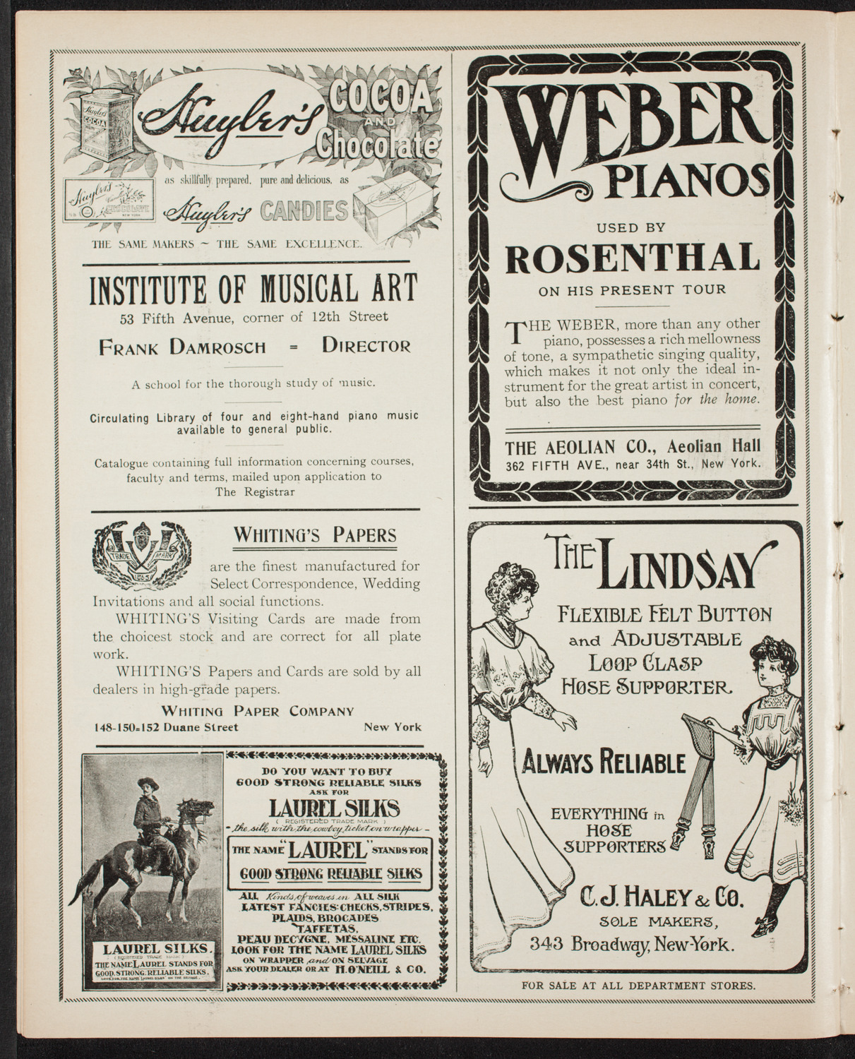 Fannie Bloomfield Zeisler, Piano, January 26, 1907, program page 6