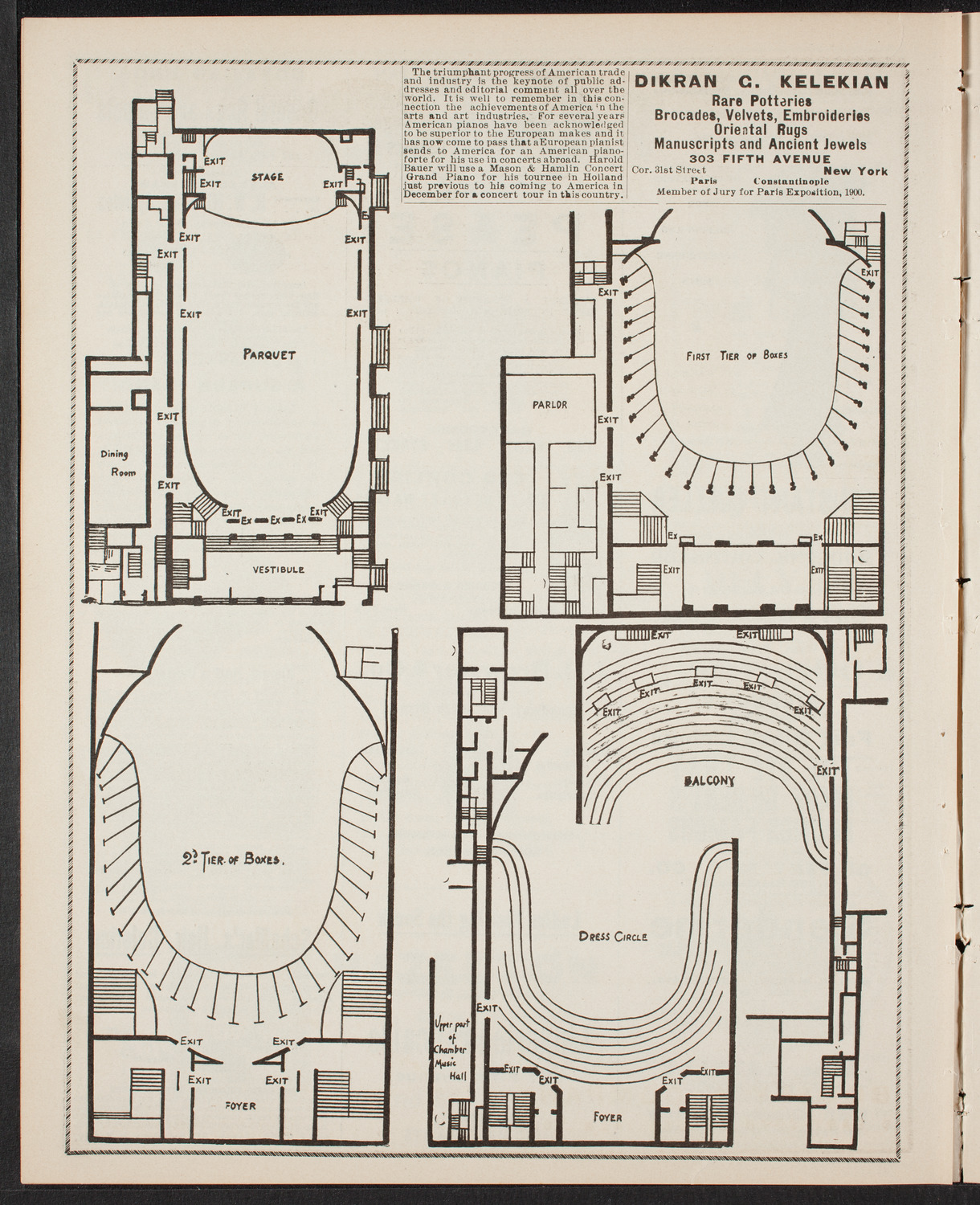 Pittsburgh Symphony Orchestra, January 21, 1902, program page 4