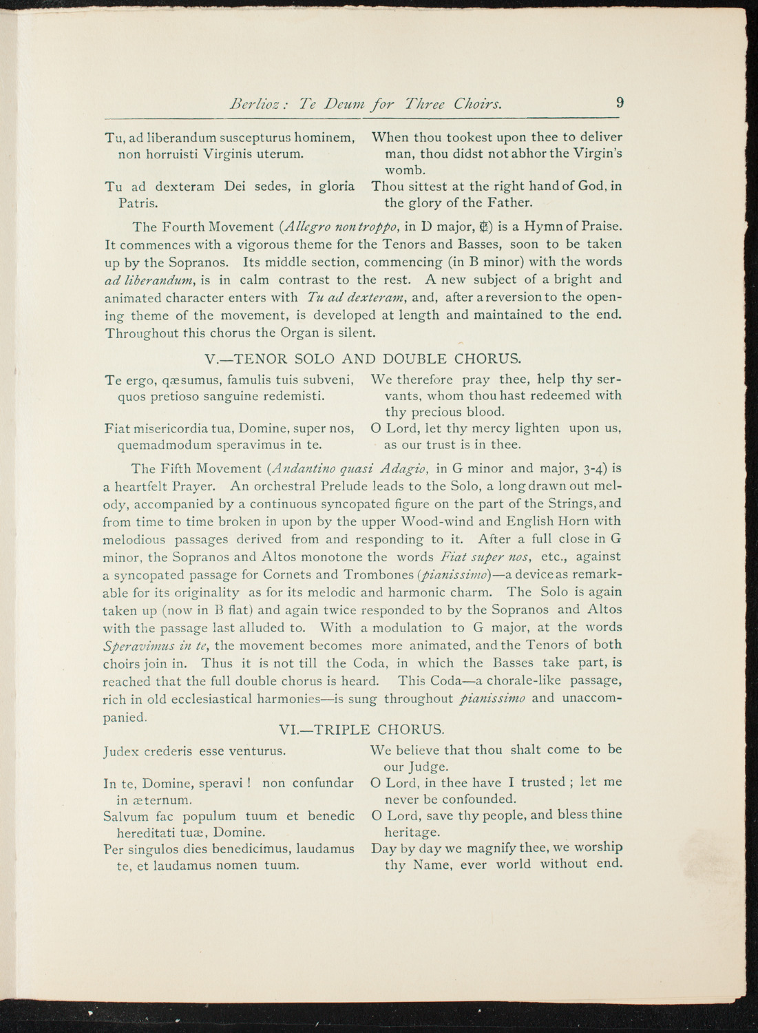 Opening Week Music Festival: Opening Night of Carnegie Hall, May 5, 1891, program notes page 25