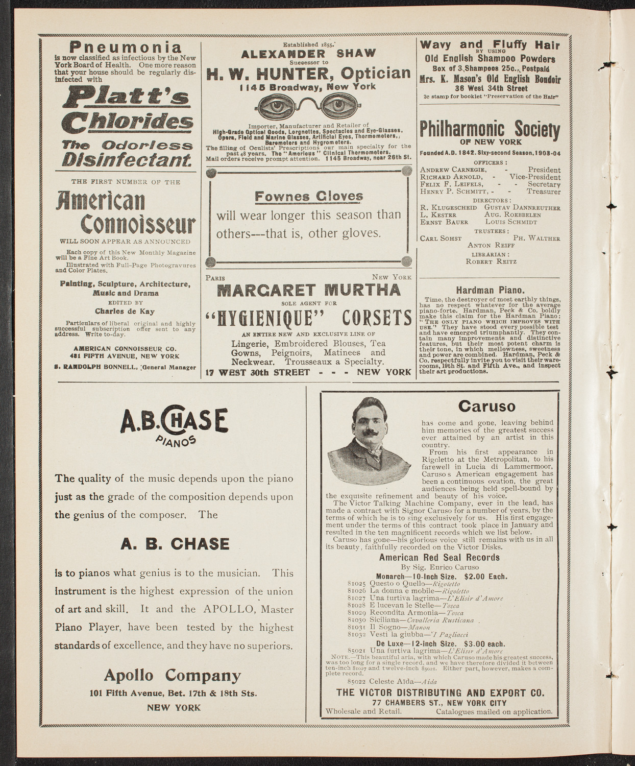 Gaelic Society Annual Concert, April 10, 1904, program page 2