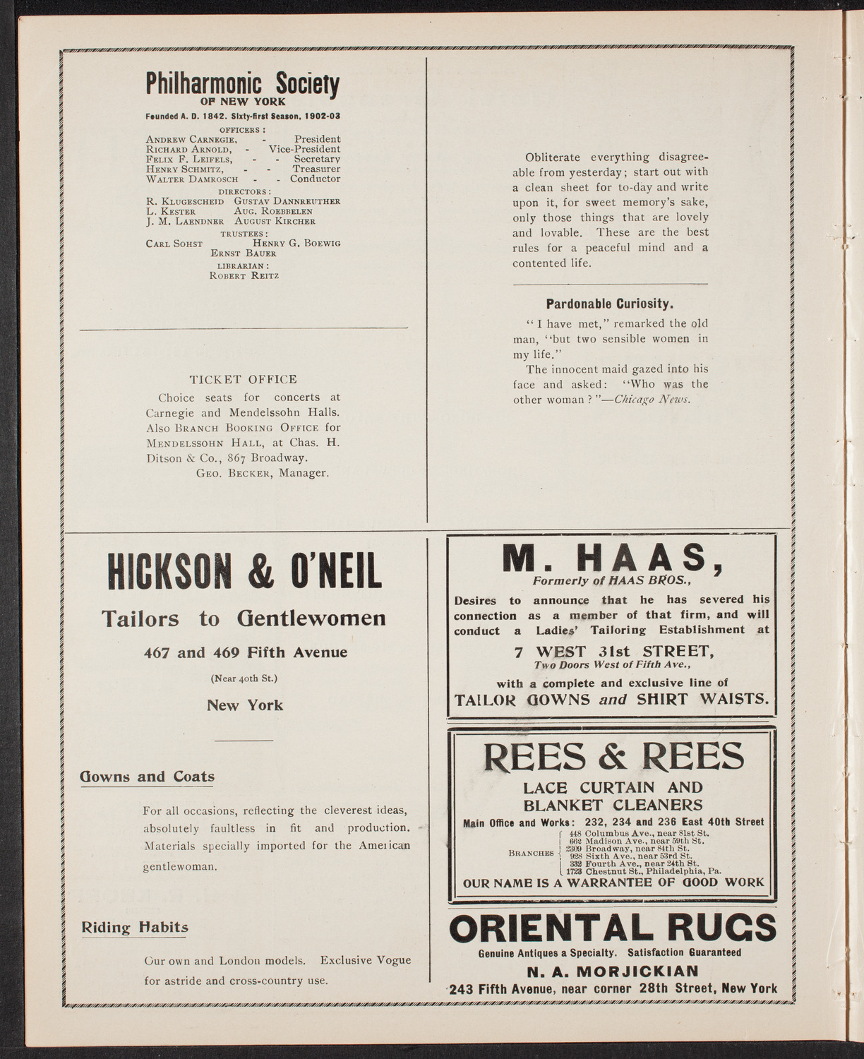Meeting: Kischineff Massacre, May 27, 1903, program page 8