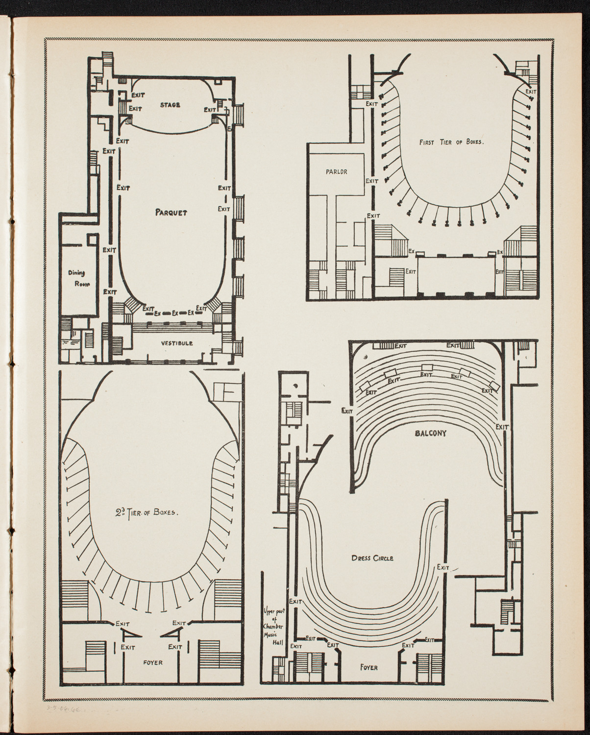 Benefit: Hospitals for Incurable Cancer, March 5, 1906, program page 11