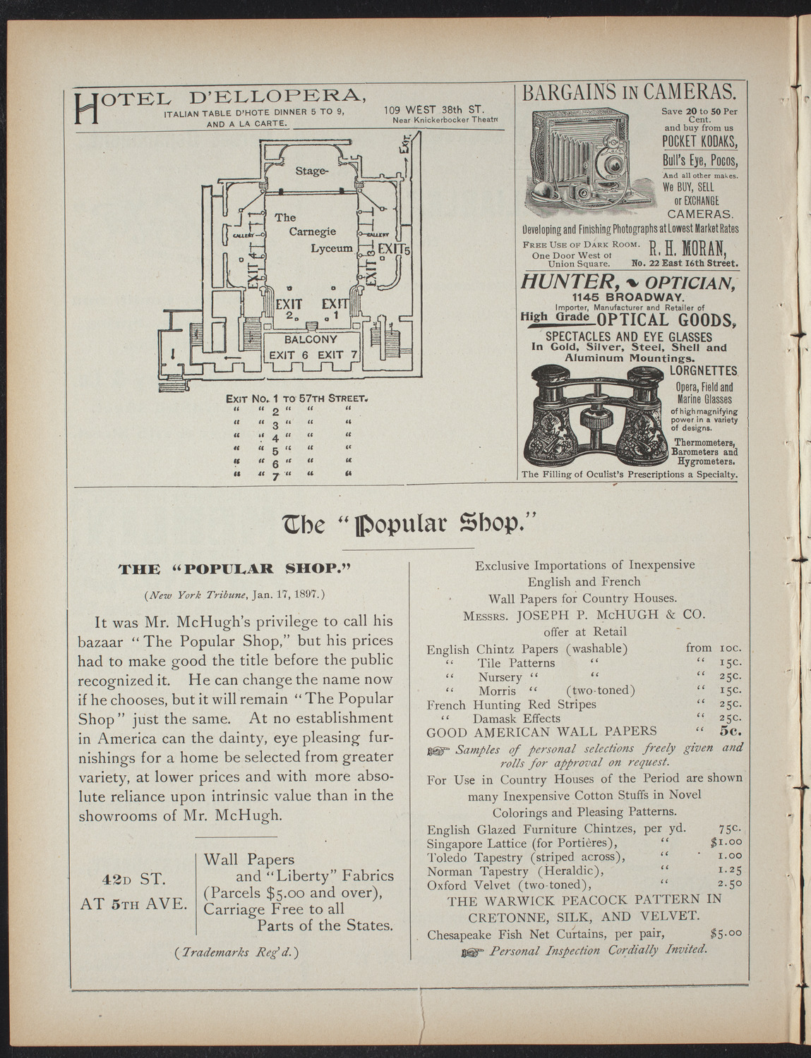 Mt. Holyoke College Glee and Banjo Clubs, March 26, 1897, program page 6