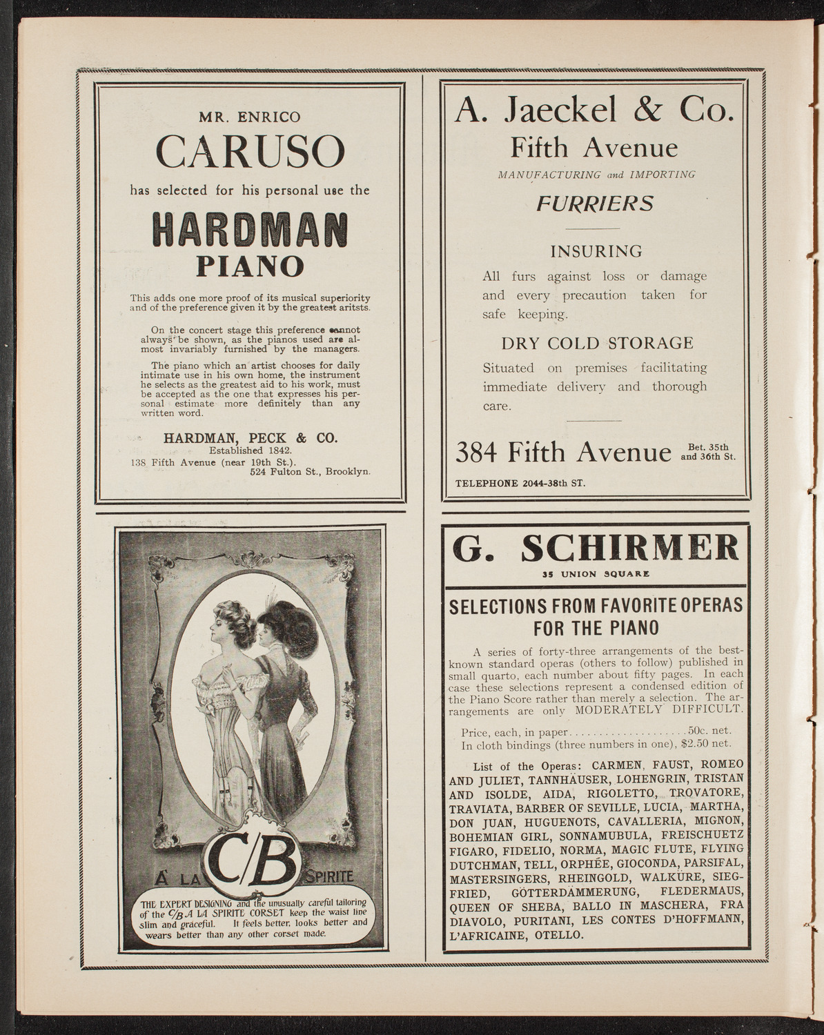 Dresden Philharmonic Orchestra, April 10, 1909, program page 8