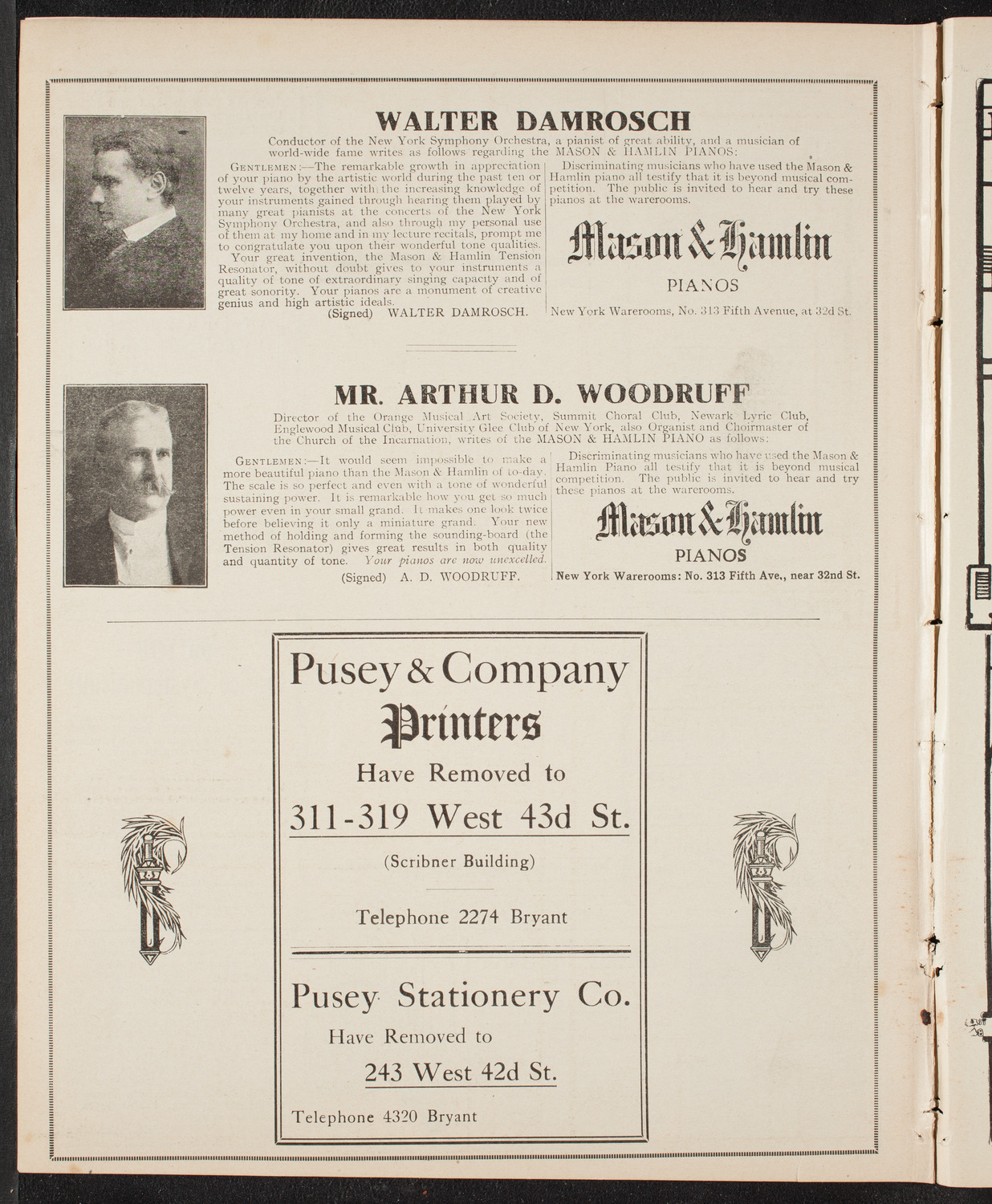 Grand Army of the Republic Memorial Day Exercises, May 30, 1910, program page 10