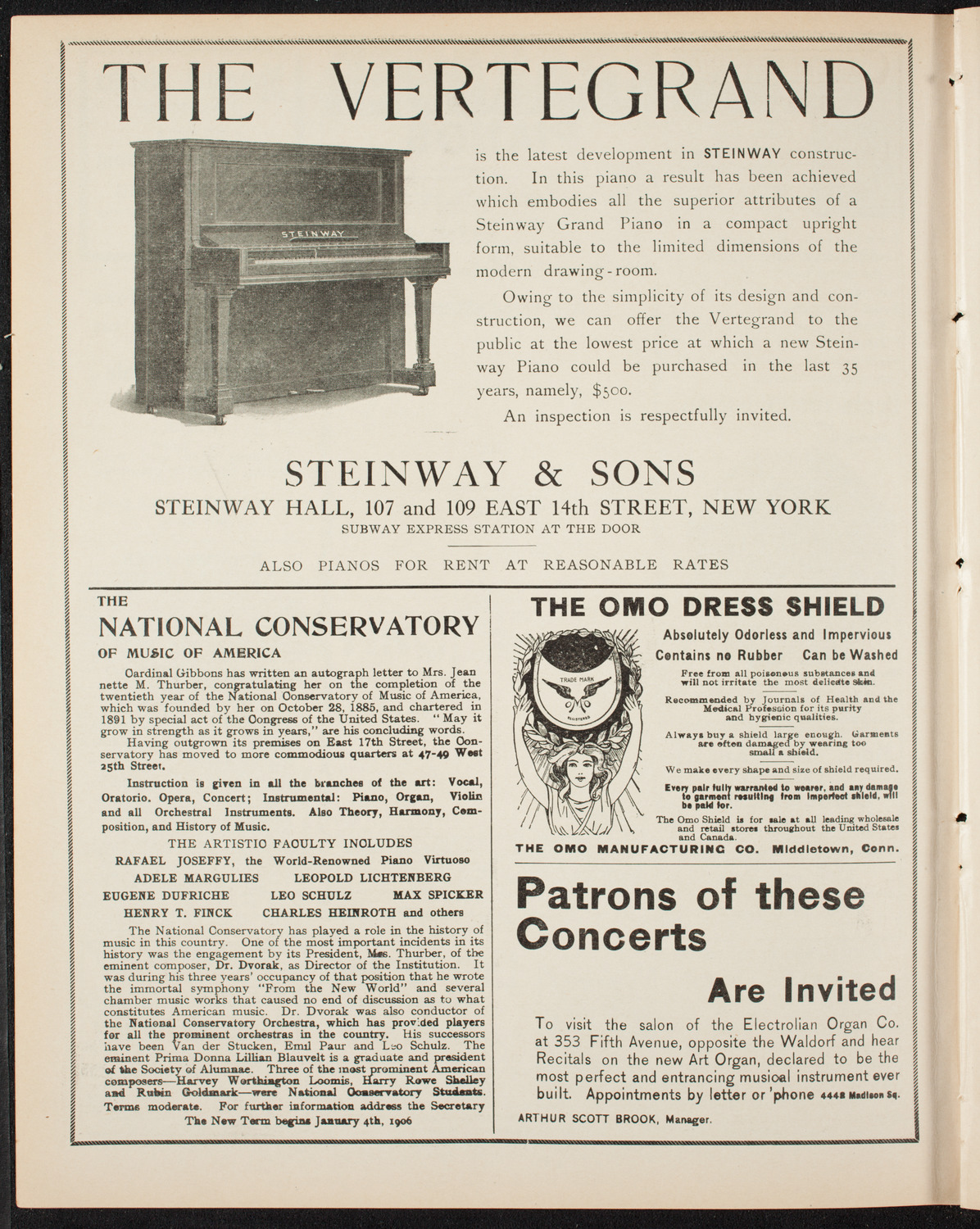 Lecture by Burr McIntosh, May 13, 1906, program page 4