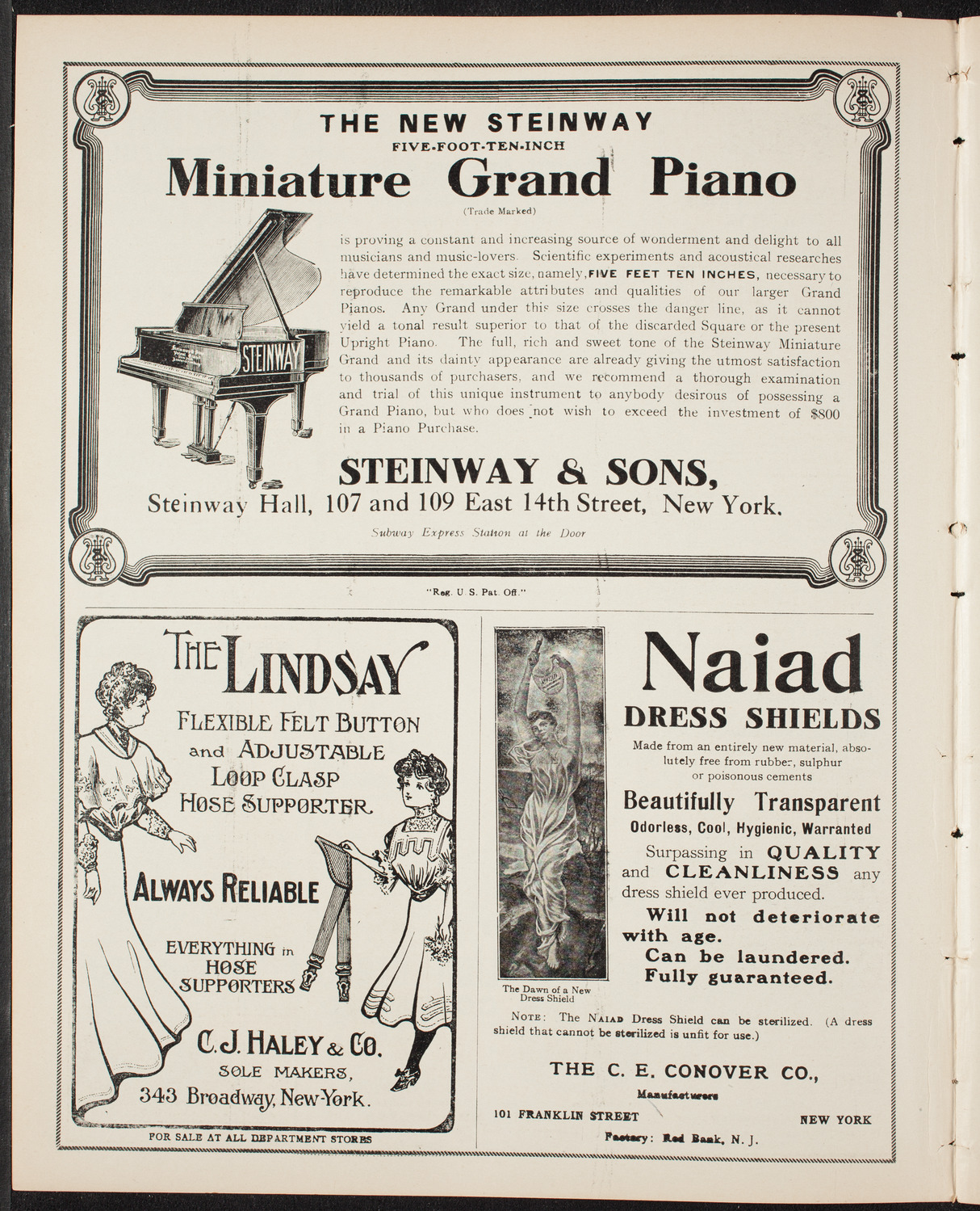 Musical Art Society of New York, March 12, 1908, program page 4