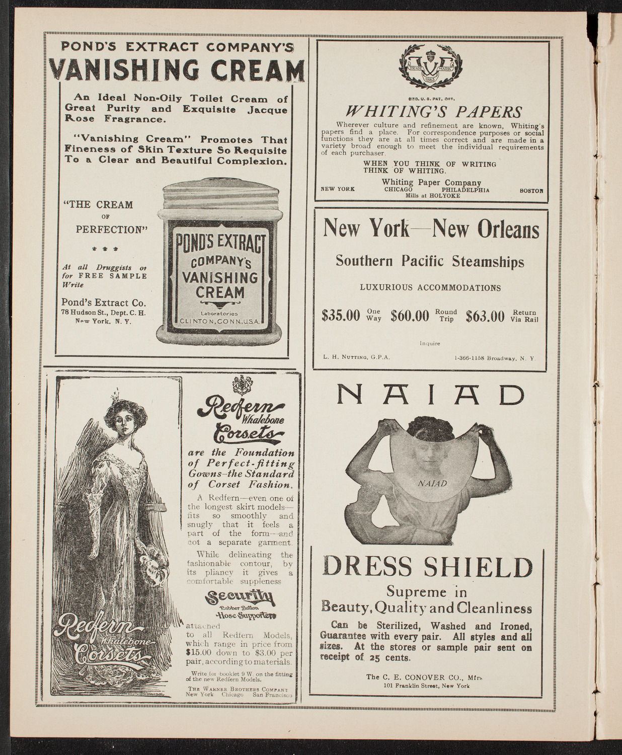 Volpe Symphony Society of New York, March 13, 1910, program page 2