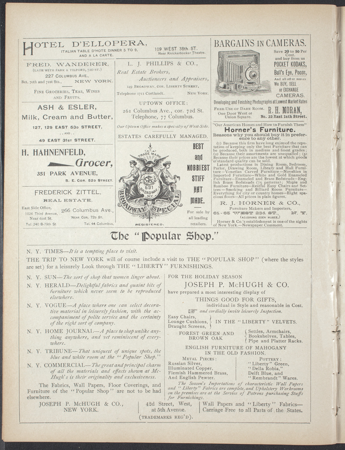 Hebrew Technical School for Girls, January 1, 1897, program page 6