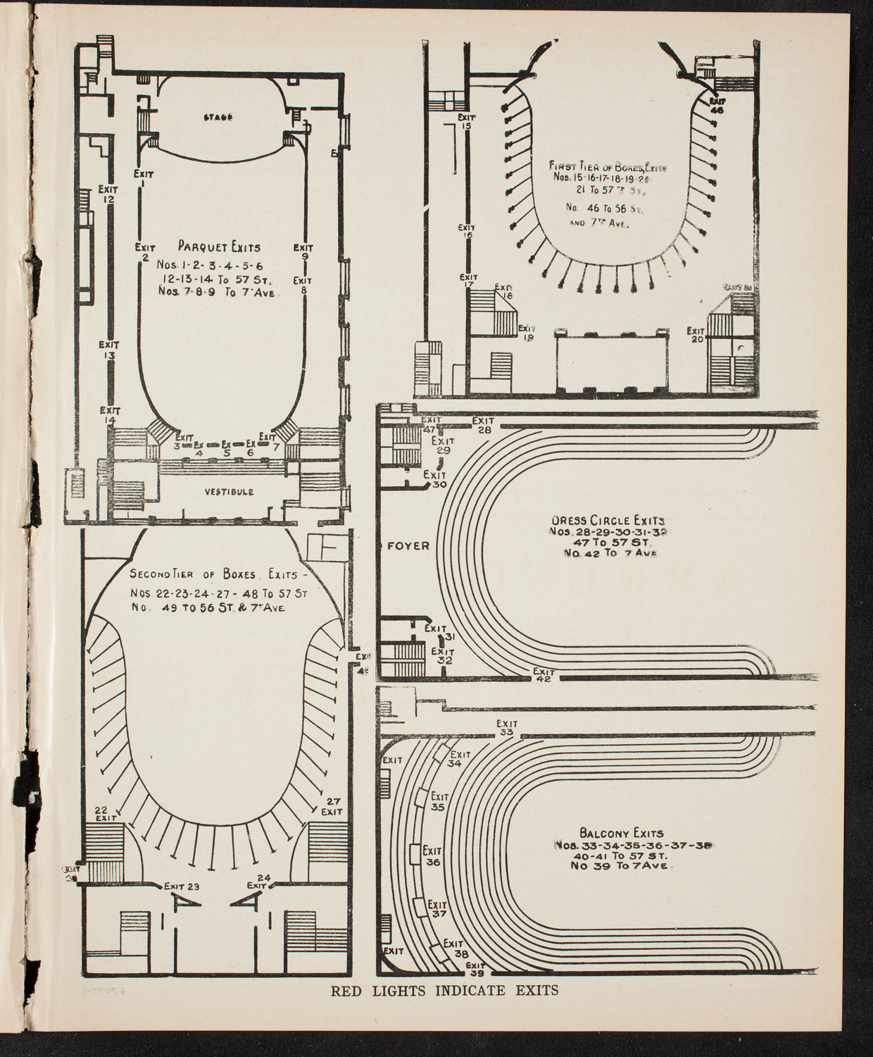 New York Philharmonic, November 25, 1909, program page 11