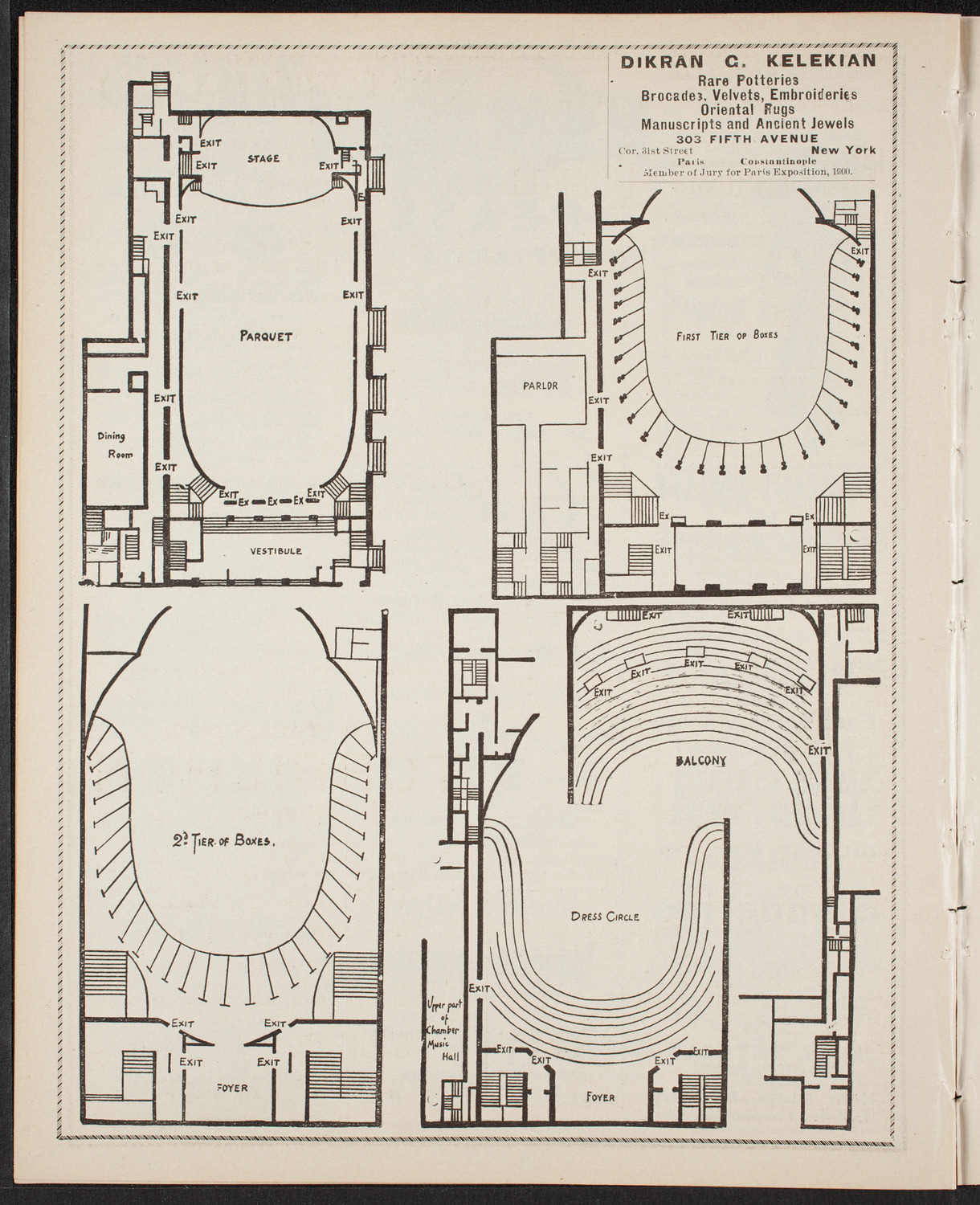 New York Philharmonic, December 7, 1901, program page 4