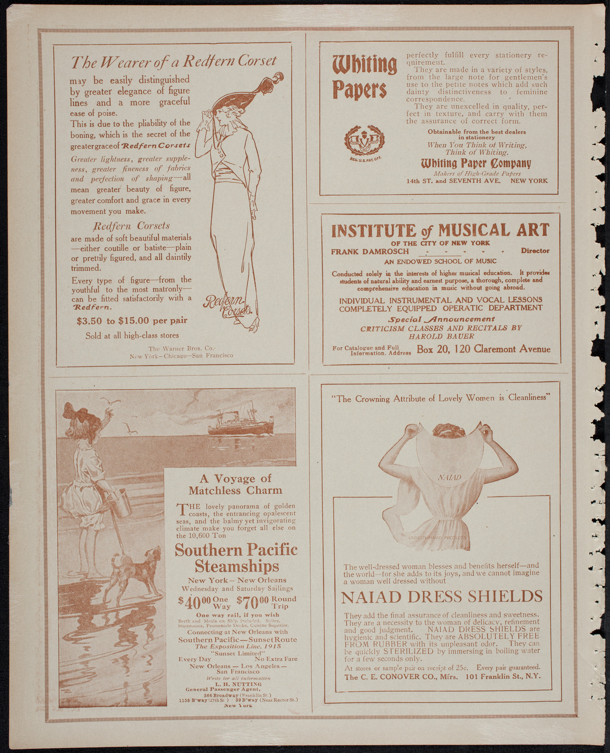 Jeanne Jomelli, Soprano, and William Hinshaw, Baritone, December 28, 1913, program page 2