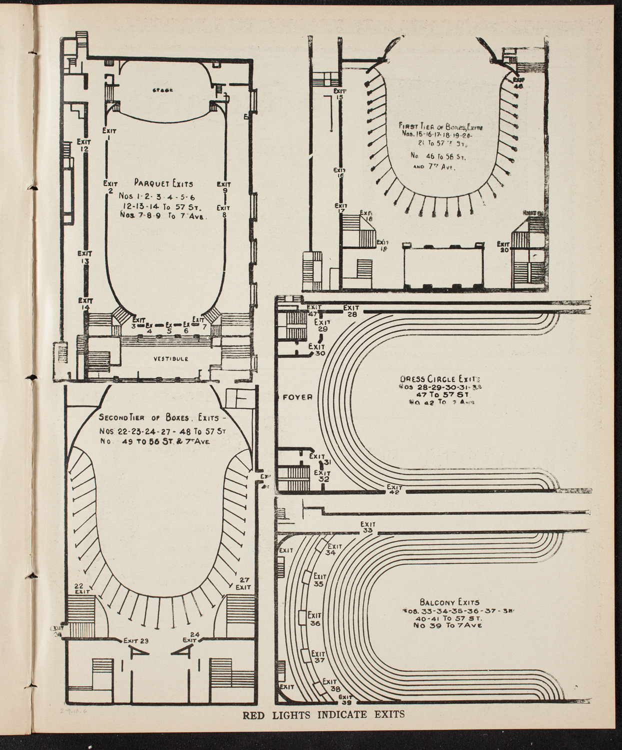 Ferruccio Busoni, Piano, February 9, 1910, program page 11