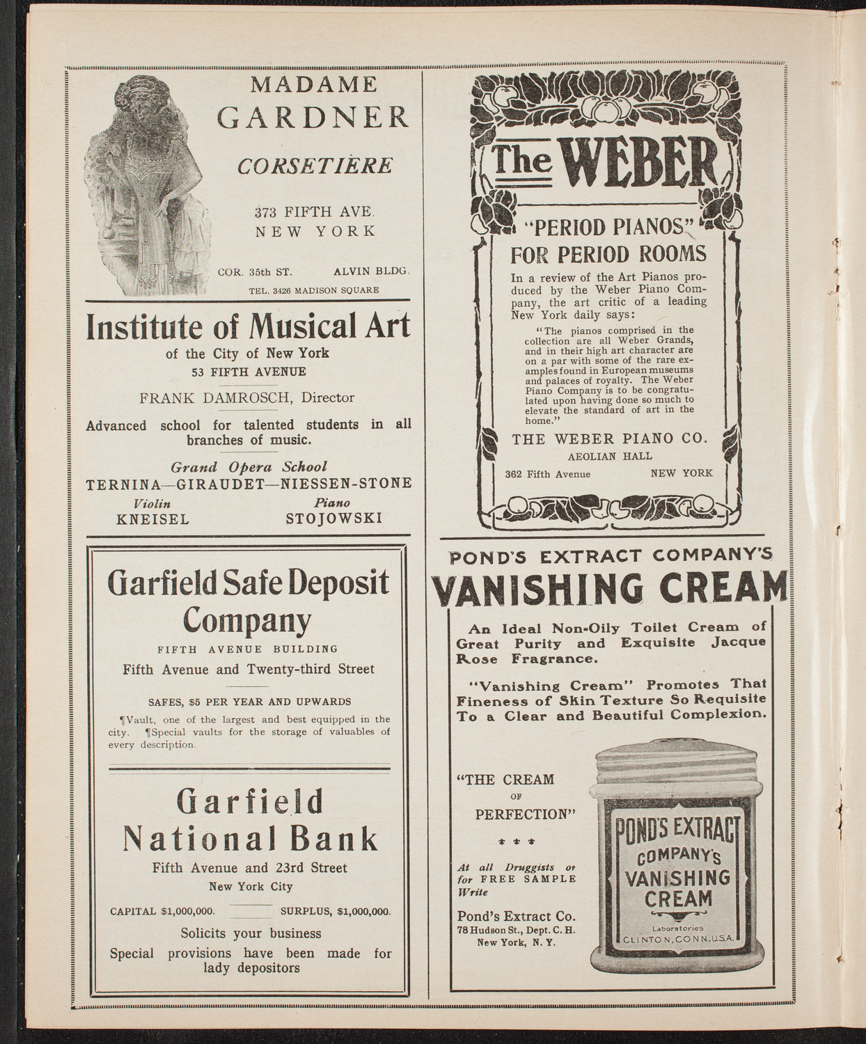Catholic Oratorio Society, February 20, 1910, program page 6