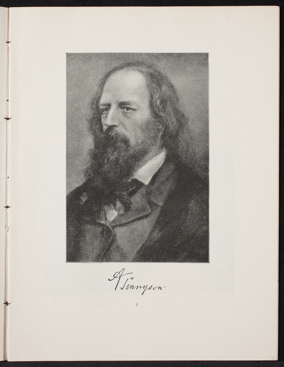 Tennyson's "Maud", April 23, 1892, program page 6
