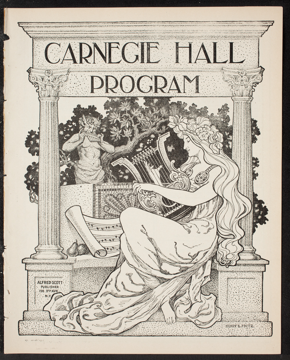 Symphony Concert for Young People, November 28, 1903, program page 1