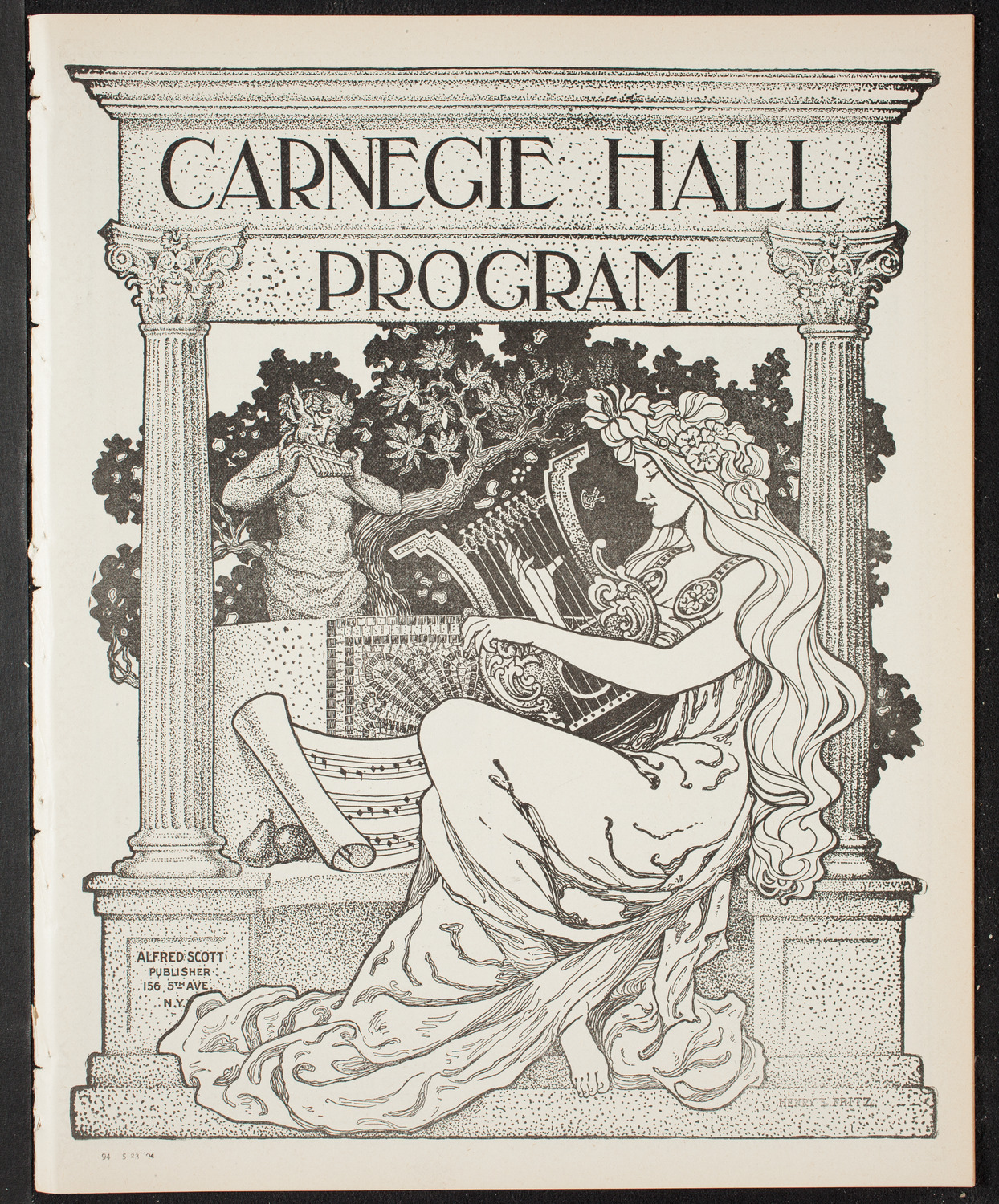 Graduation: Packard Commercial School, May 23, 1904, program page 1