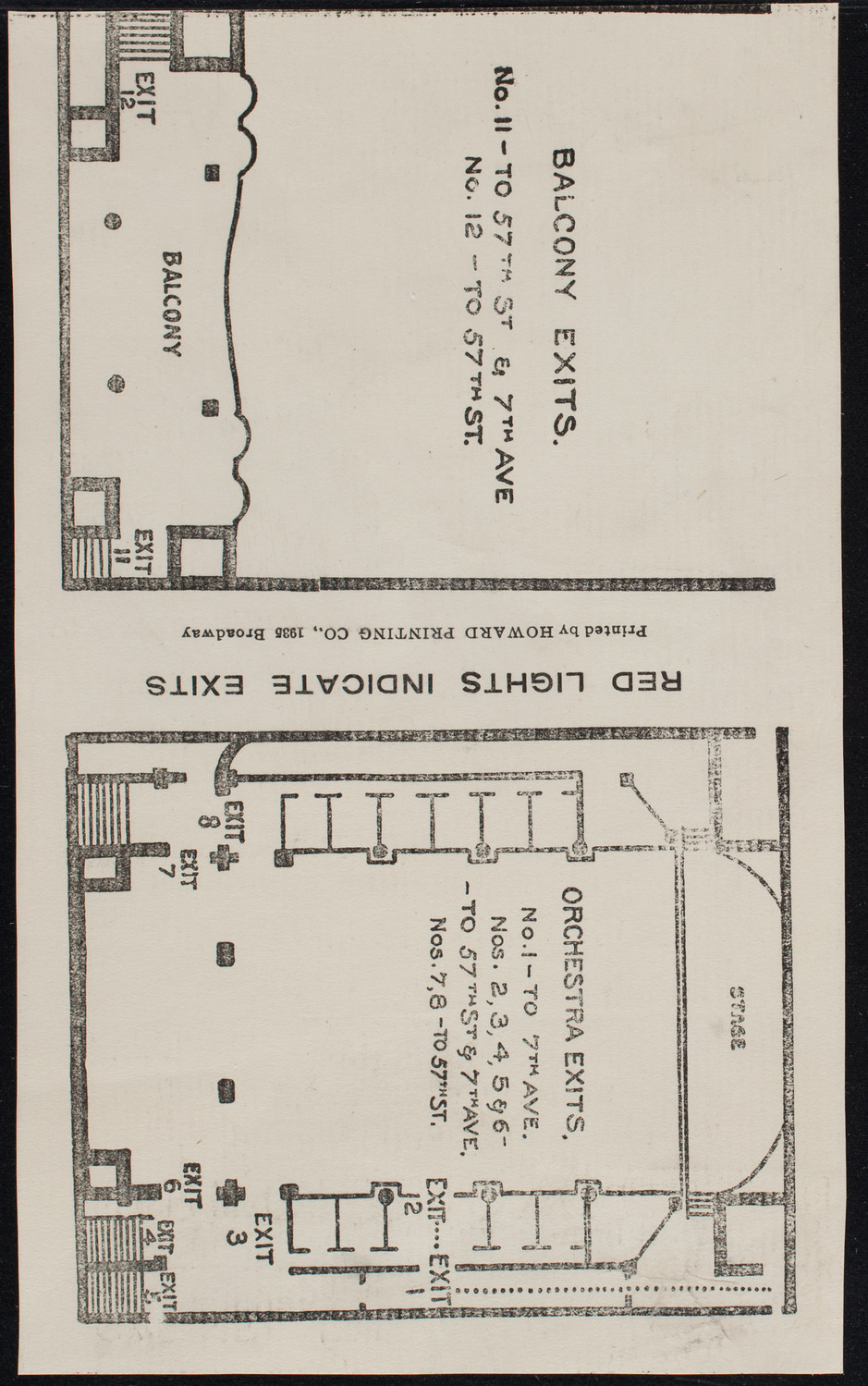 Lecture by R.G. Knowles, February 22, 1907, program page 2
