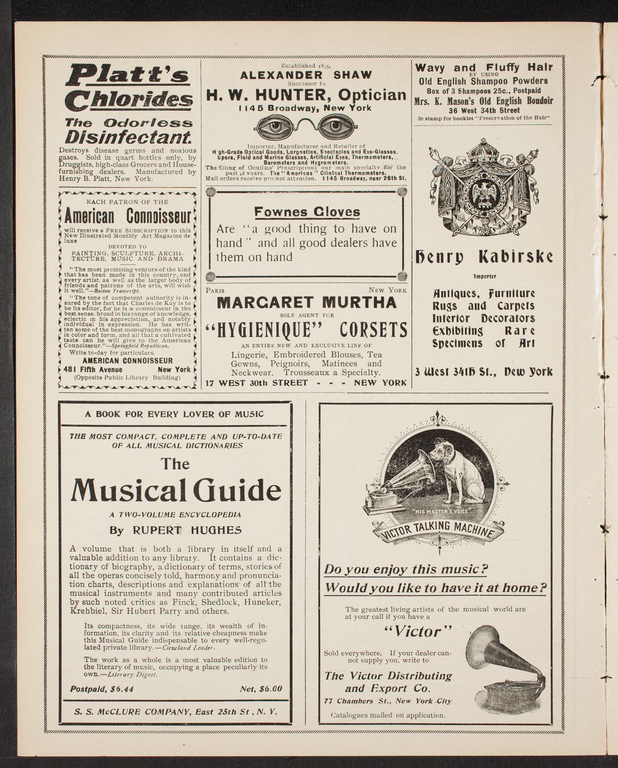 Musical Art Society of New York, December 17, 1903, program page 2