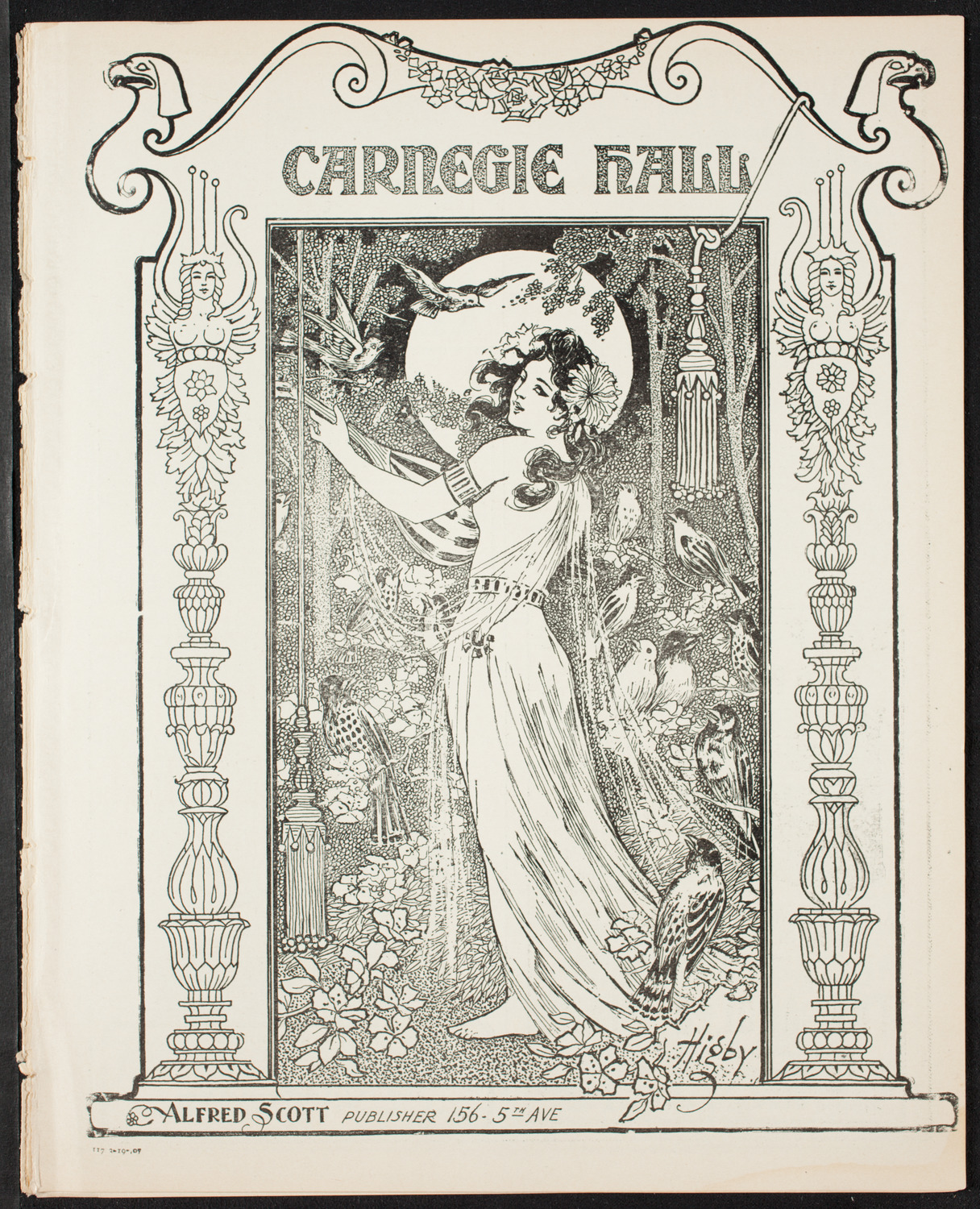 Oratorio Society of New York, March 19, 1907, program page 1