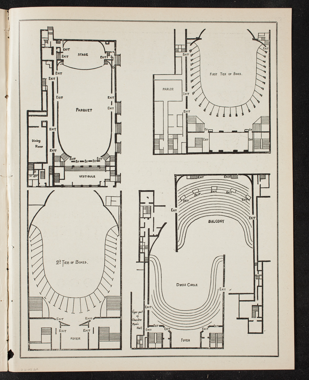 Jan Kubelik, Violin, December 2, 1905, program page 11