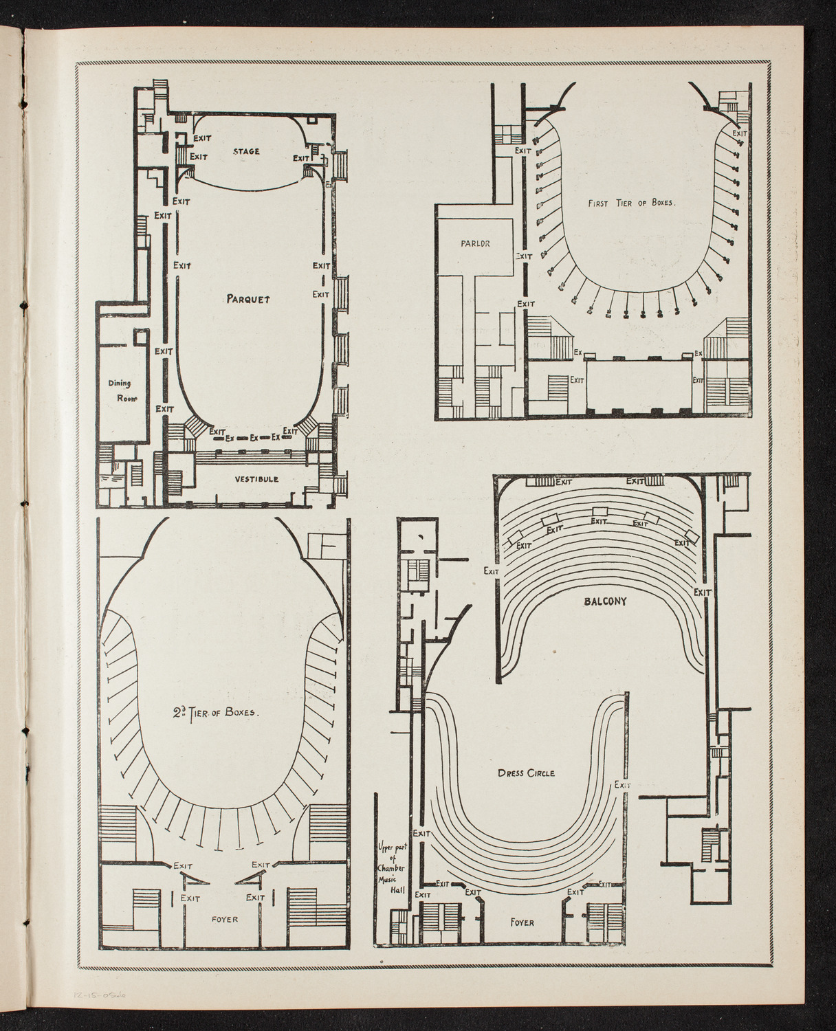 New York Philharmonic, December 15, 1905, program page 11
