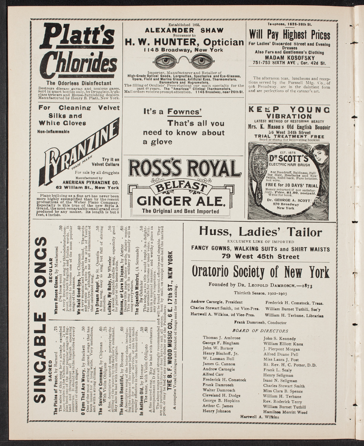 Grand Army of the Republic Memorial Day Exercises, May 30, 1903, program page 2