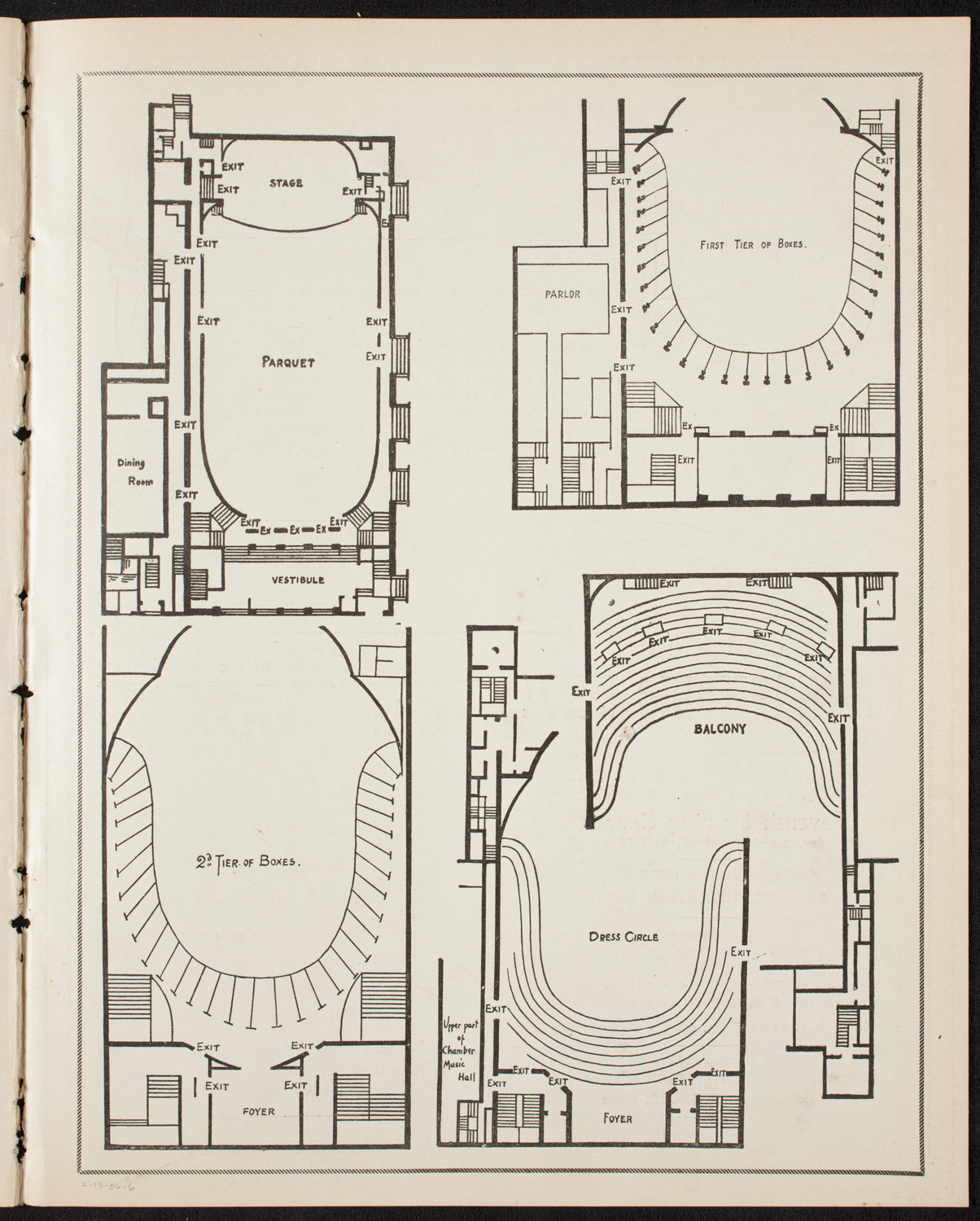 New York Symphony Orchestra, February 13, 1906, program page 11