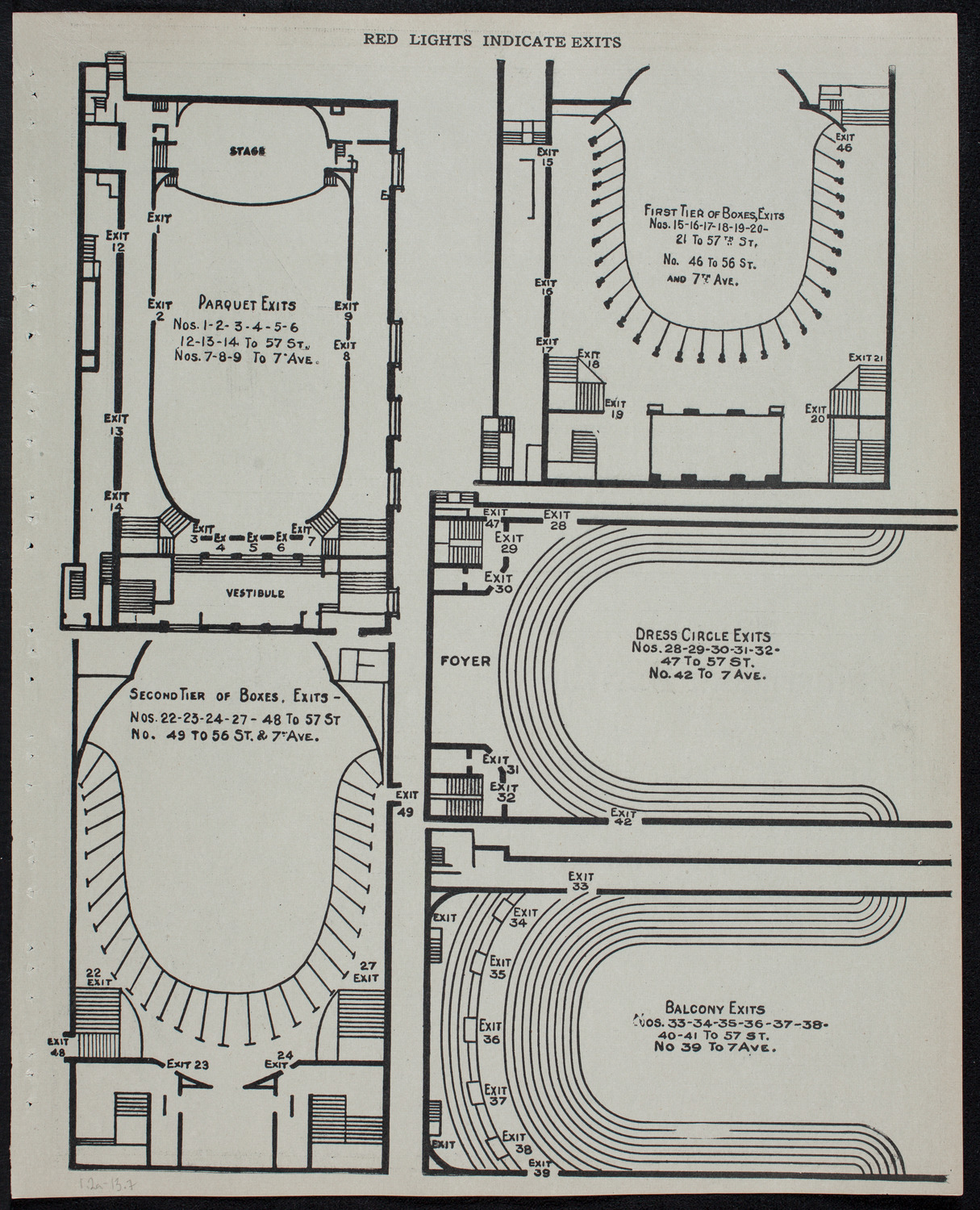 Marcella Sembrich, Soprano, January 2, 1913, program page 13