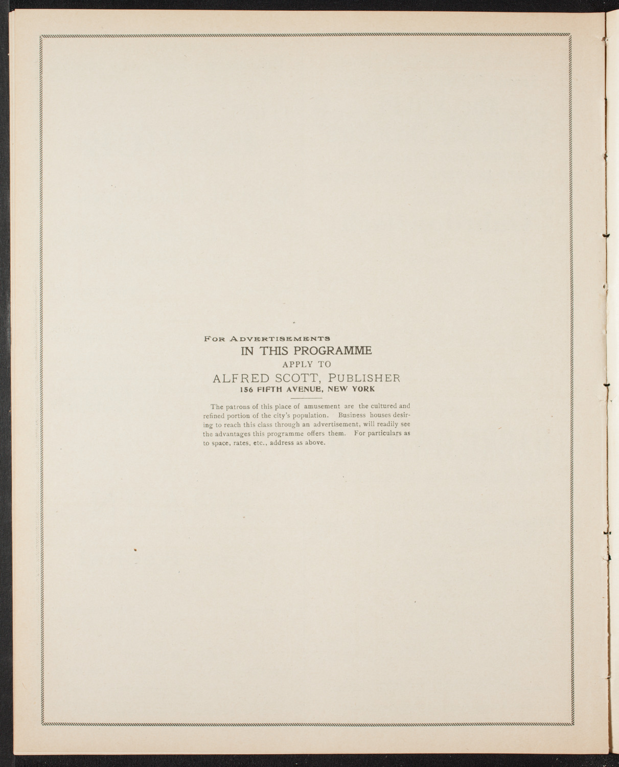 Boston Symphony Orchestra, February 21, 1907, program page 12