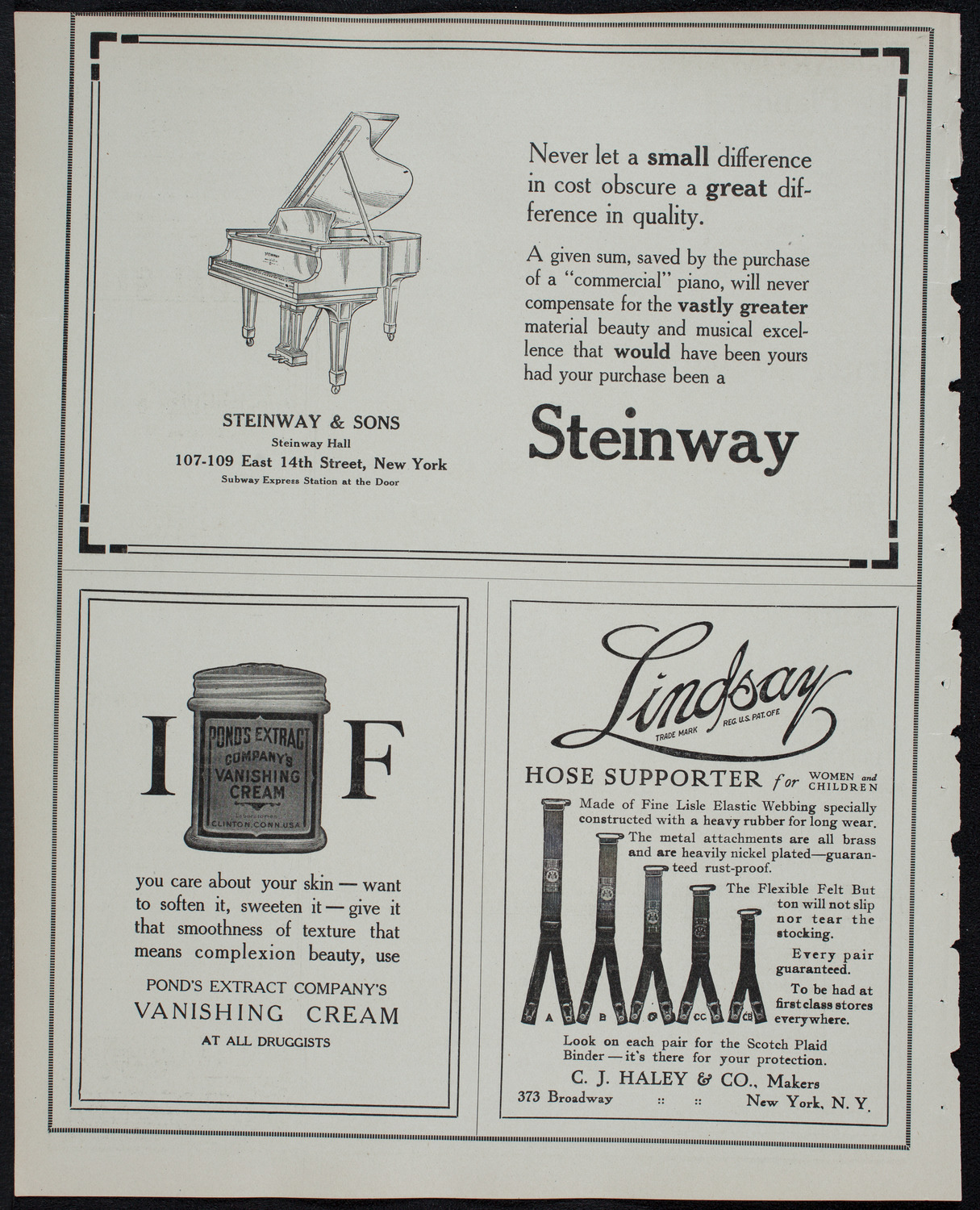 Lecture by Beverly B. Dobbs, February 7, 1913, program page 4