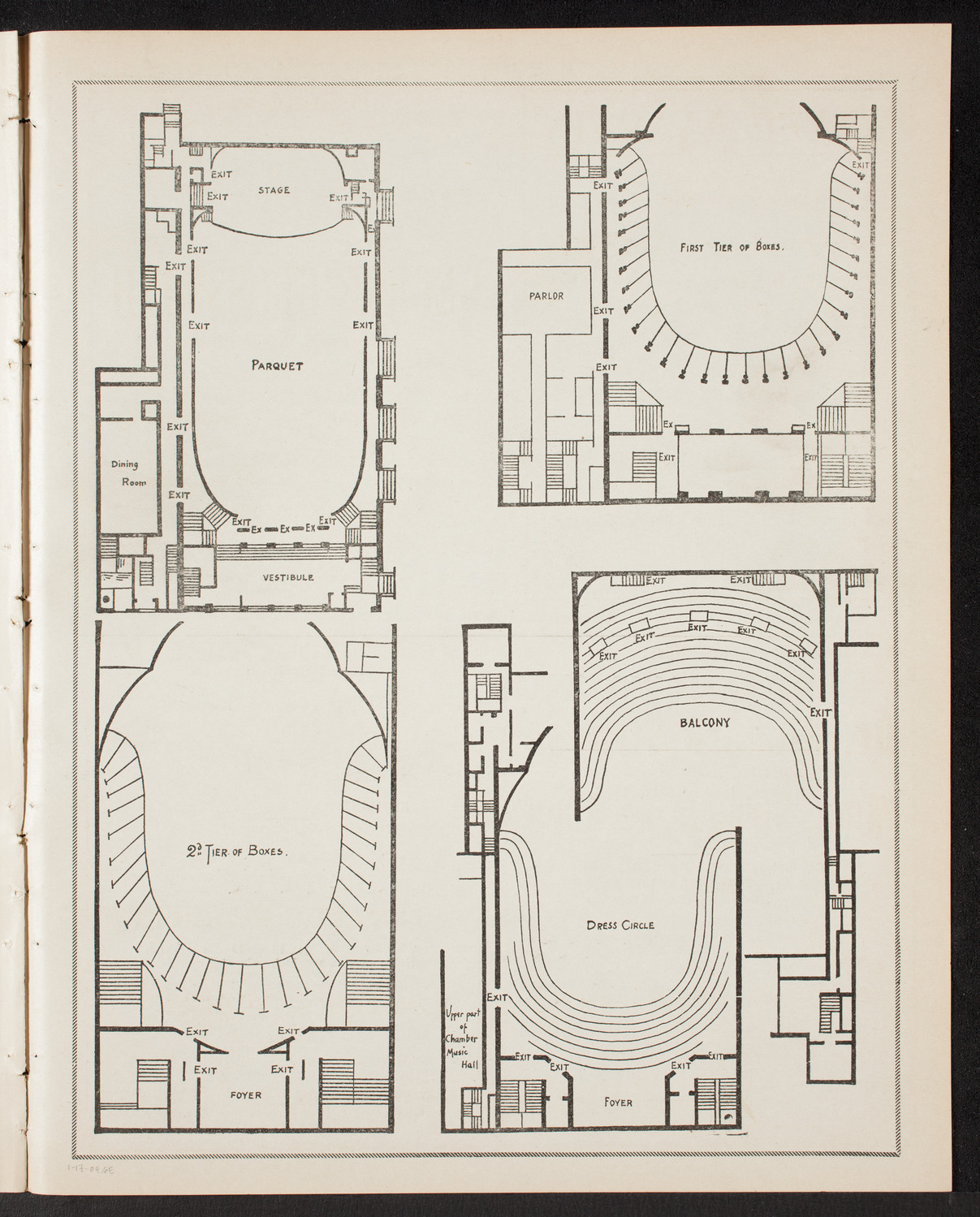 Benefit: St. Vincent de Paul Society, January 17, 1904, program page 11