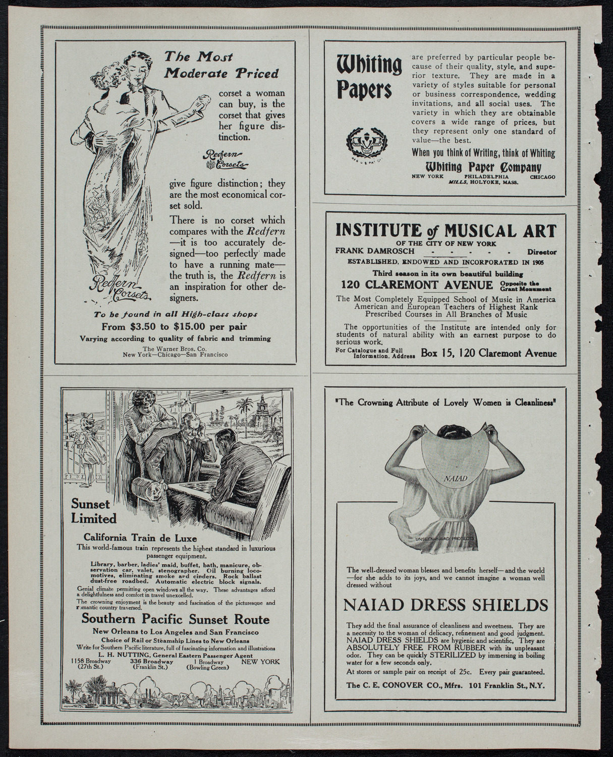 Burton Holmes Travelogue: Panama, February 24, 1913, program page 2