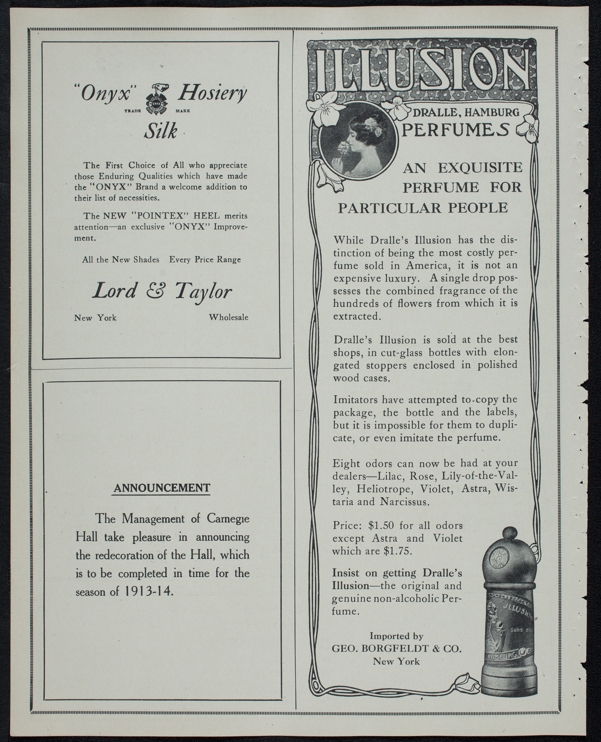 Italian Orchestral Society, May 22, 1913, program page 8