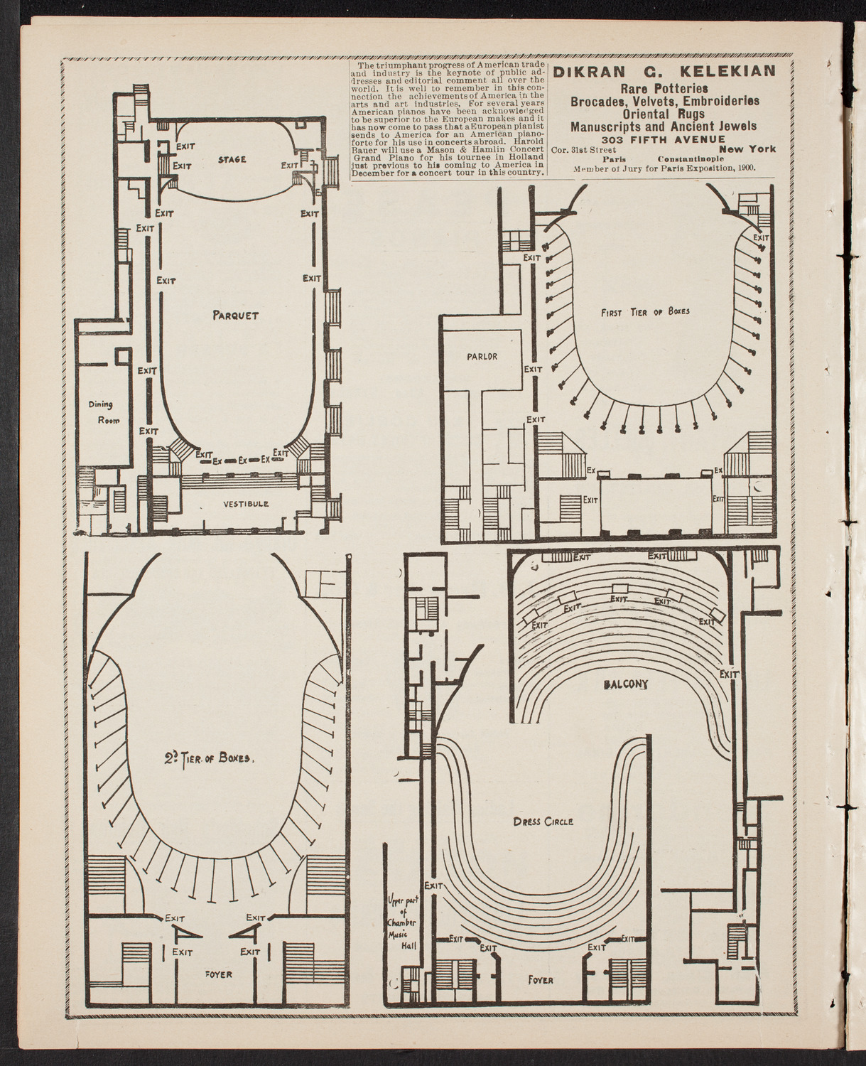 Benefit: Building Fund Buyers' Association of America, February 11, 1902, program page 4