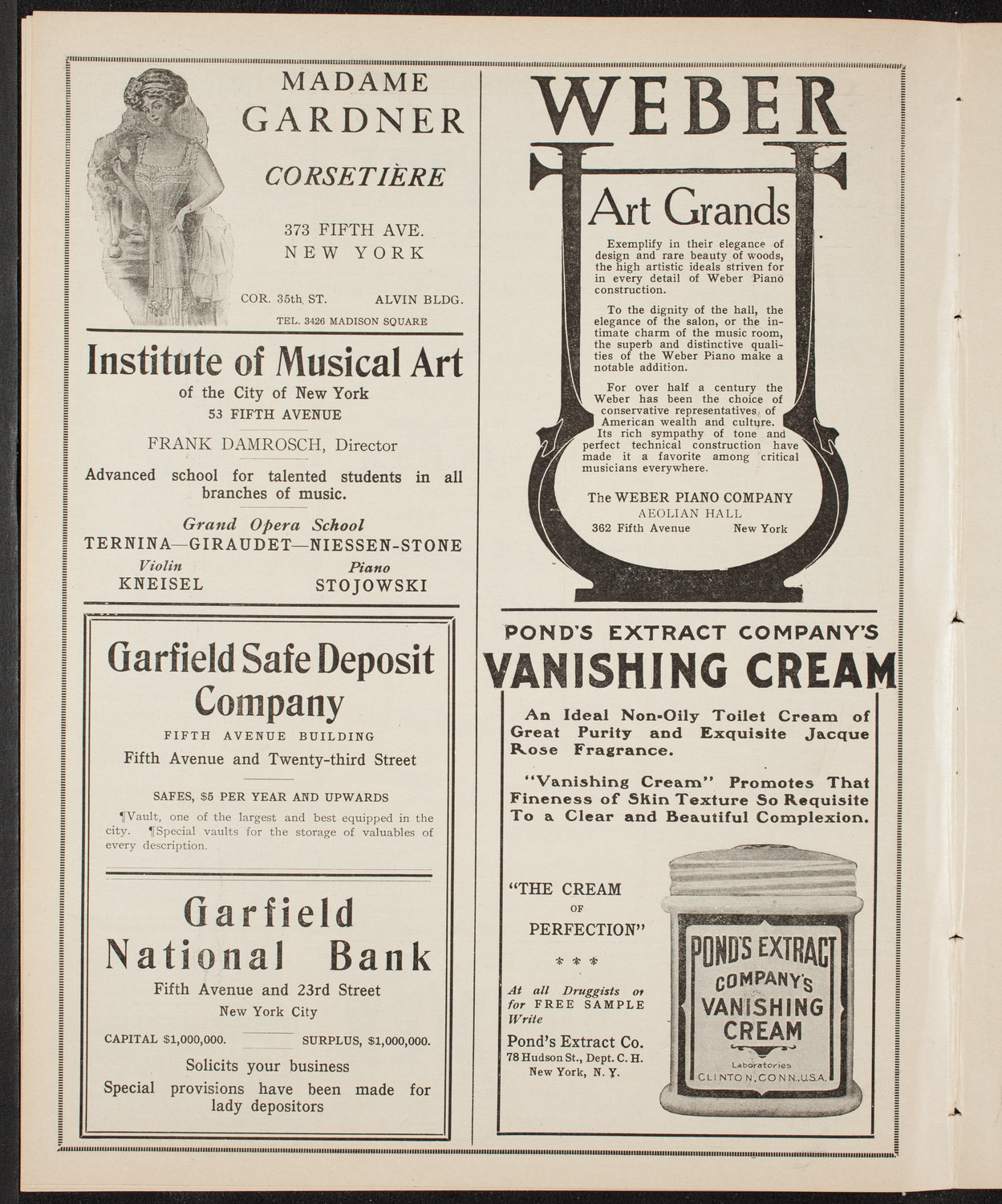 Christmas Play Association, January 7, 1910, program page 6